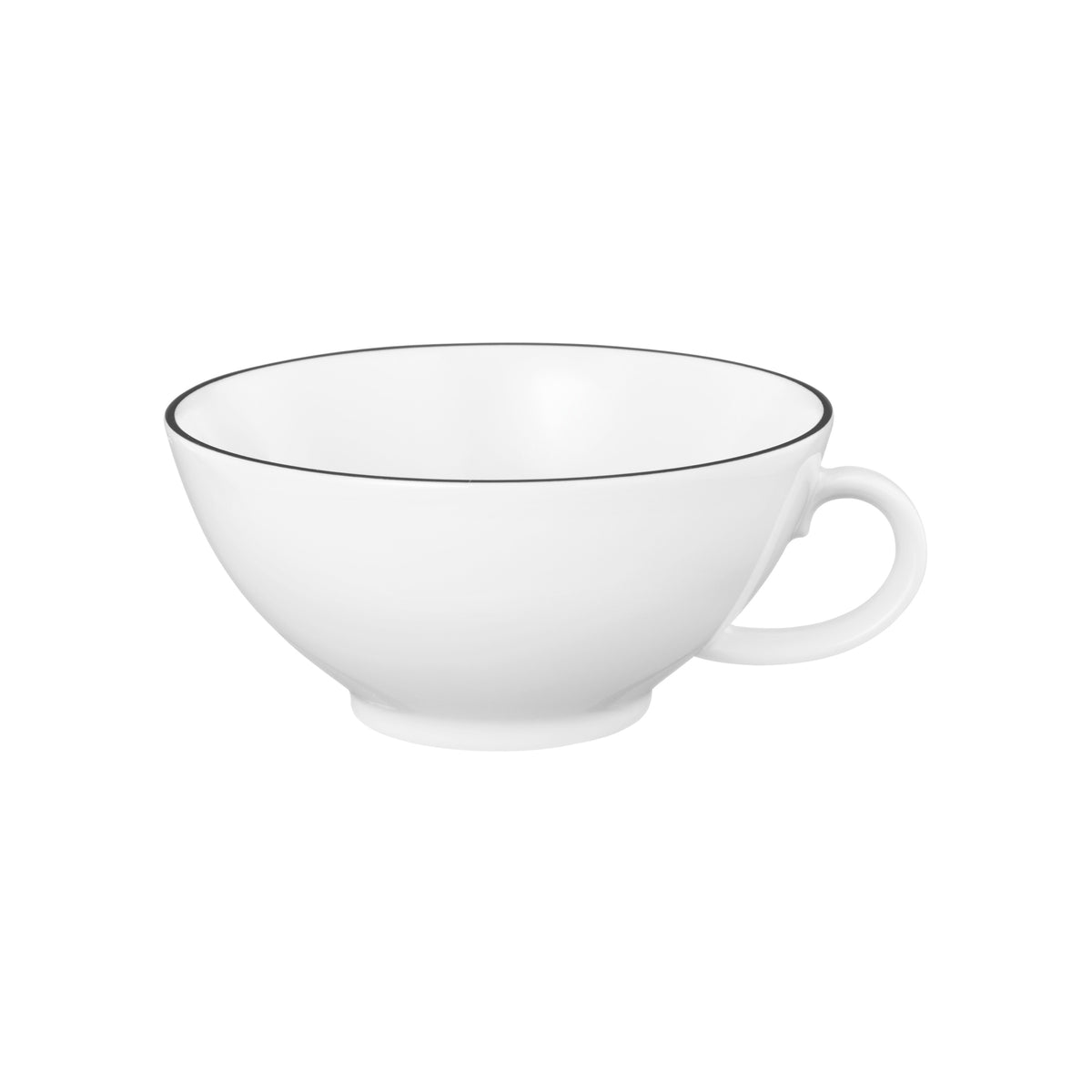 Seltmann Weiden Lido Black Line Teeobertasse 0,14 l – Produktbild 1