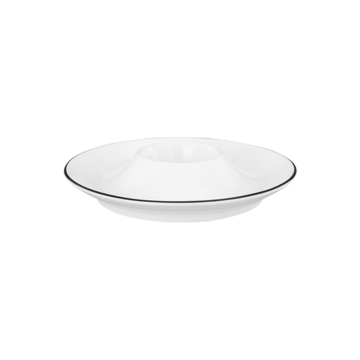 Seltmann Weiden Lido Black Line Eierbecher mit Ablage – Produktbild 1