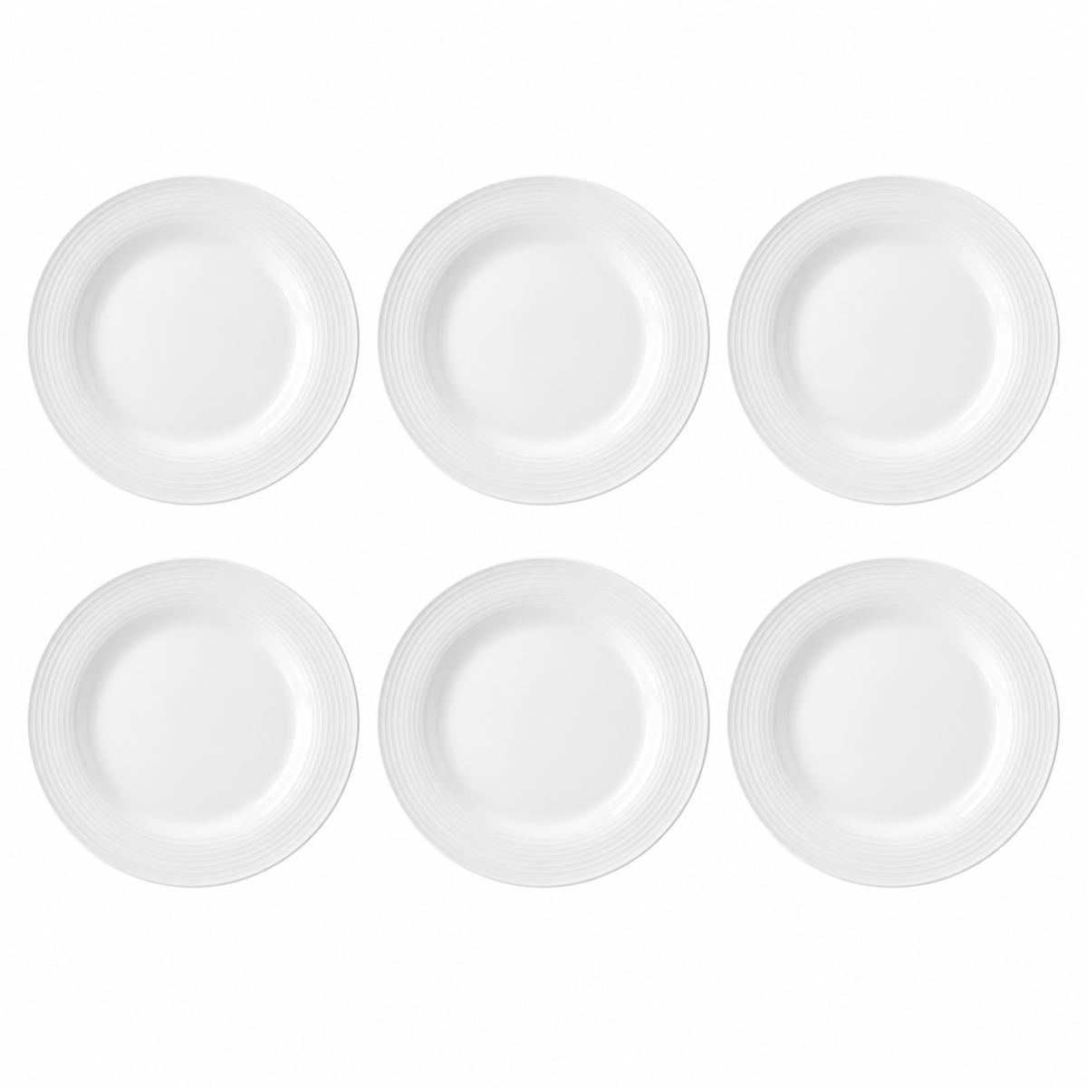 Seltmann Weiden Beat Frühstücksteller rund 23 cm – 6er-Set