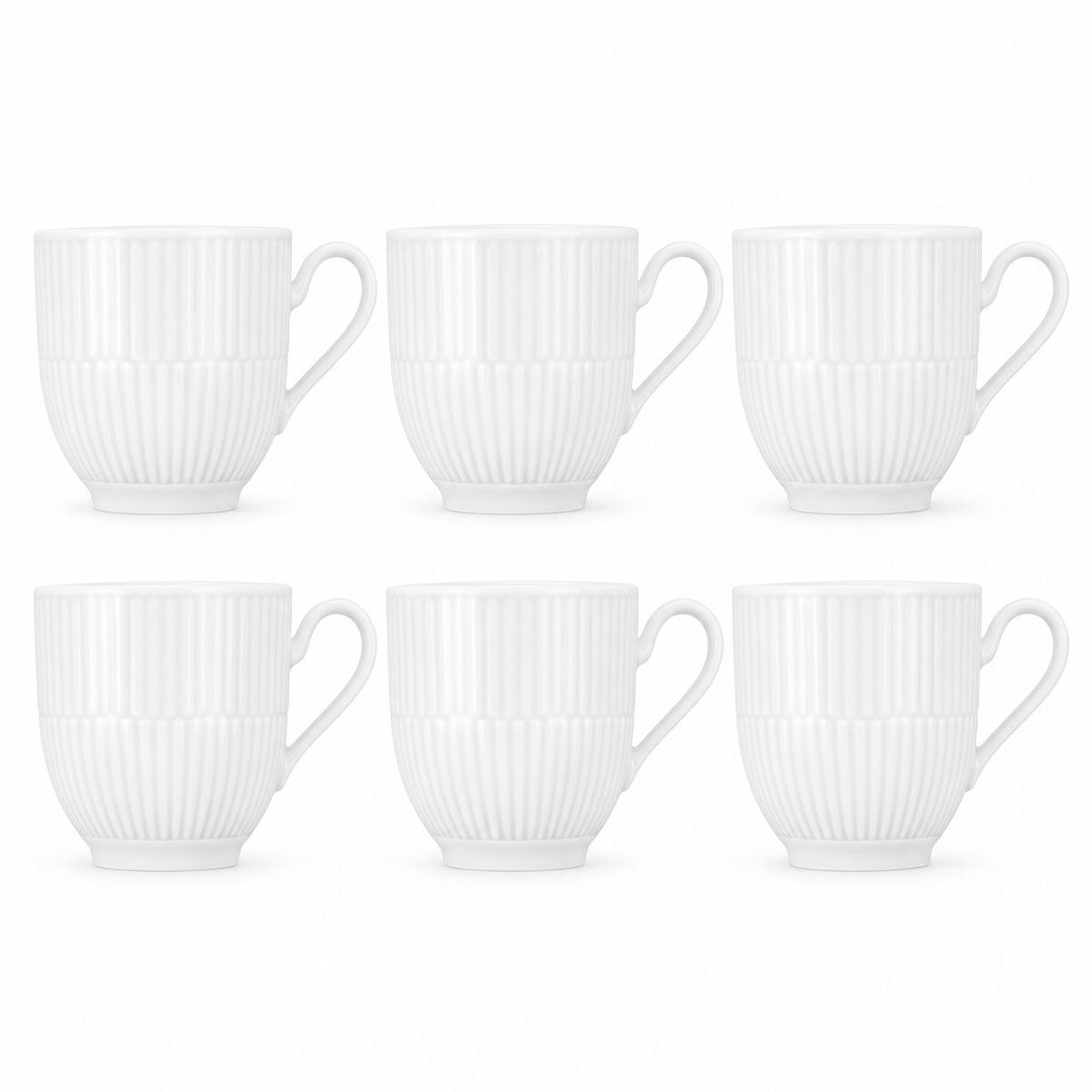 Seltmann Weiden Amina Becher mit Henkel 0,35 l – 6er-Set