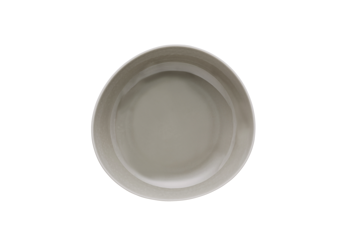 Rosenthal Junto Teller 22 cm tief Pearl Grey Grau – Ansicht 5