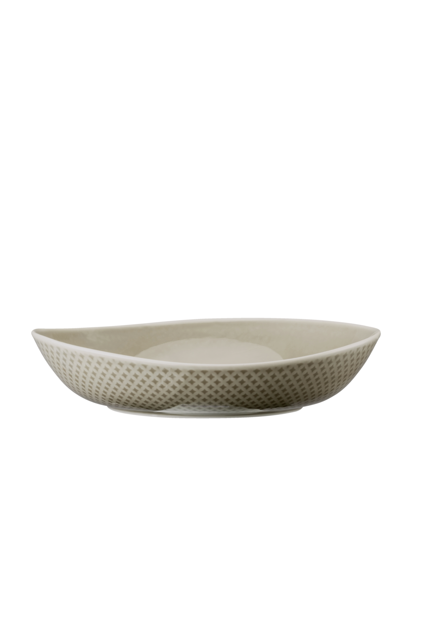 Rosenthal Junto Teller 22 cm tief Pearl Grey Grau – Ansicht 9