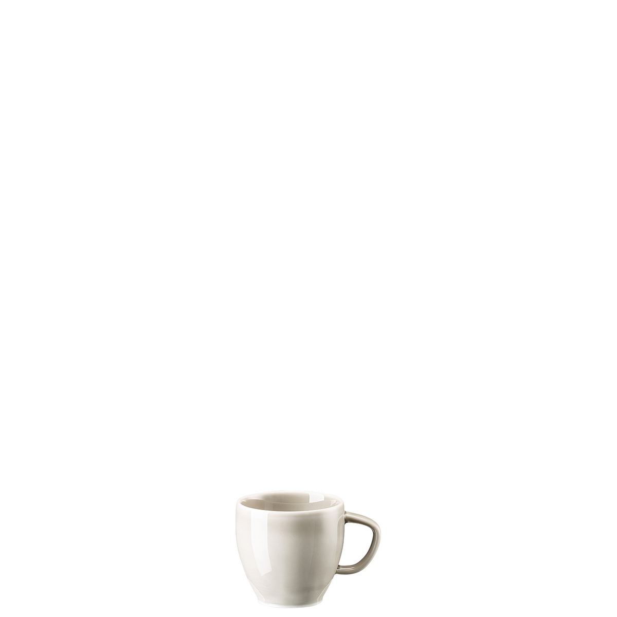 Rosenthal Junto Espresso-Obertasse Pearl Grey 0,08 L Grau – Ansicht 3
