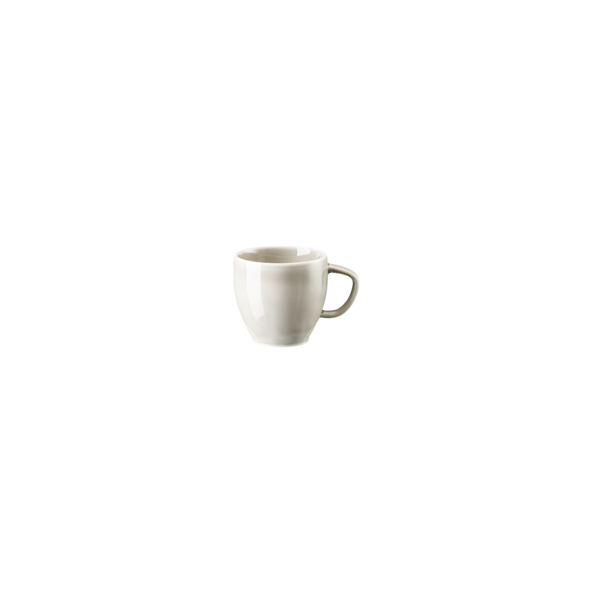 Rosenthal Junto Espresso-Obertasse Pearl Grey 0,08 L Grau – Ansicht 6