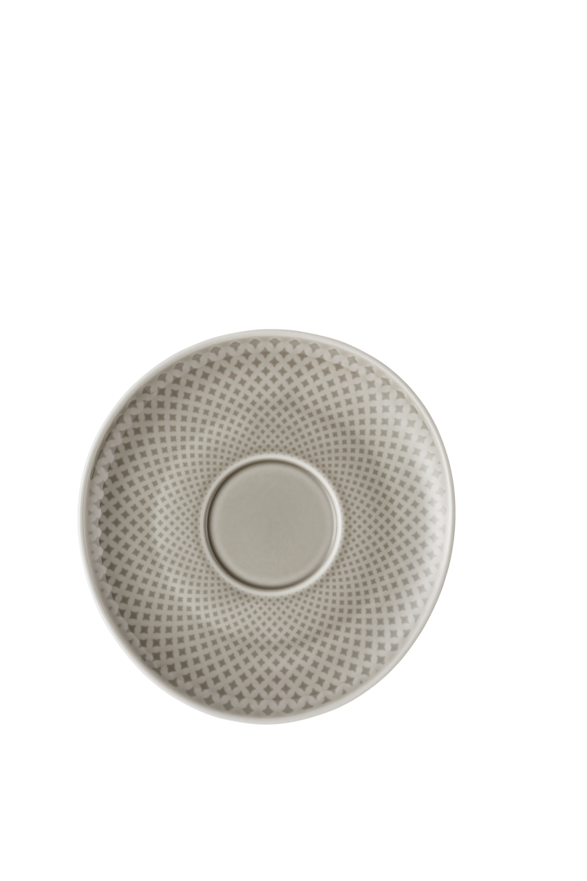 Rosenthal Junto Kombi-Untertasse Pearl Grey 15 CM Grau – Ansicht 4