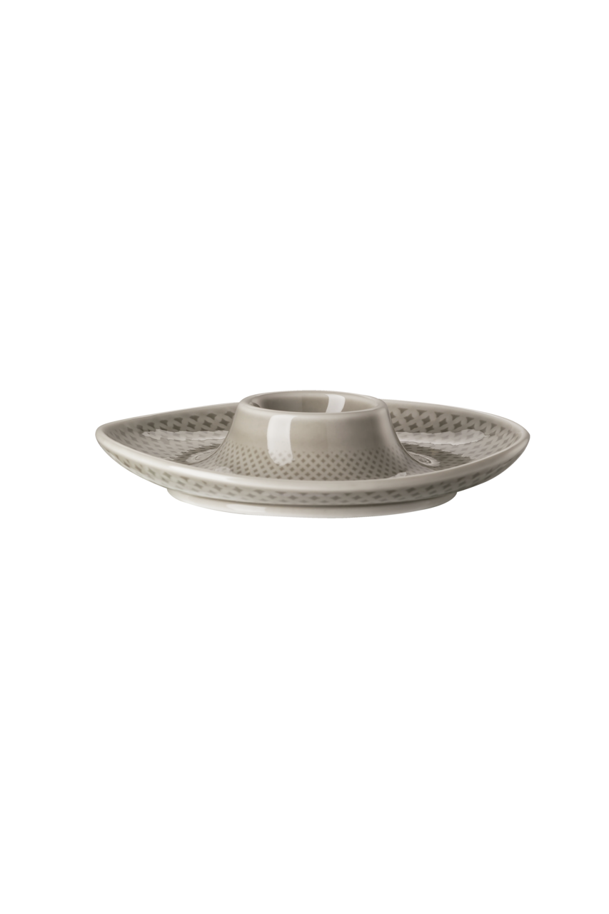 Rosenthal Junto Eierbecher mit Ablage Pearl Grey 13 CM Grau – Ansicht 4