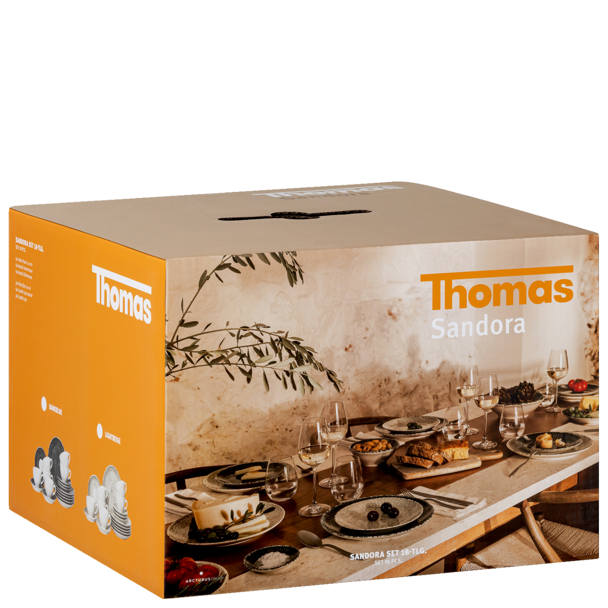 Thomas Sandora Set 18-tlg./Kombi Darkblue Mehrteilig CM Blau – Ansicht 3