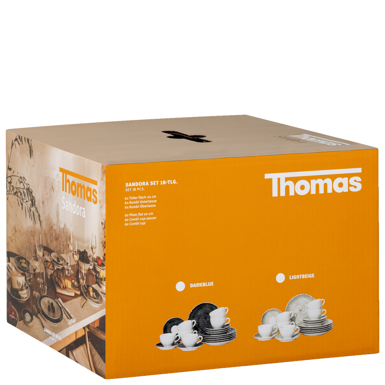Thomas Sandora Set 18-tlg./Kombi Darkblue Mehrteilig CM Blau – Ansicht 6