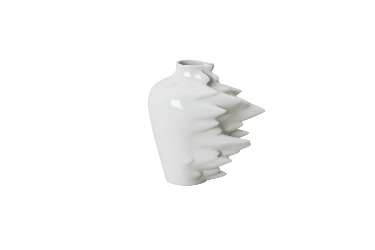 Rosenthal Fast Vase 14 cm Weiss – Ansicht 4