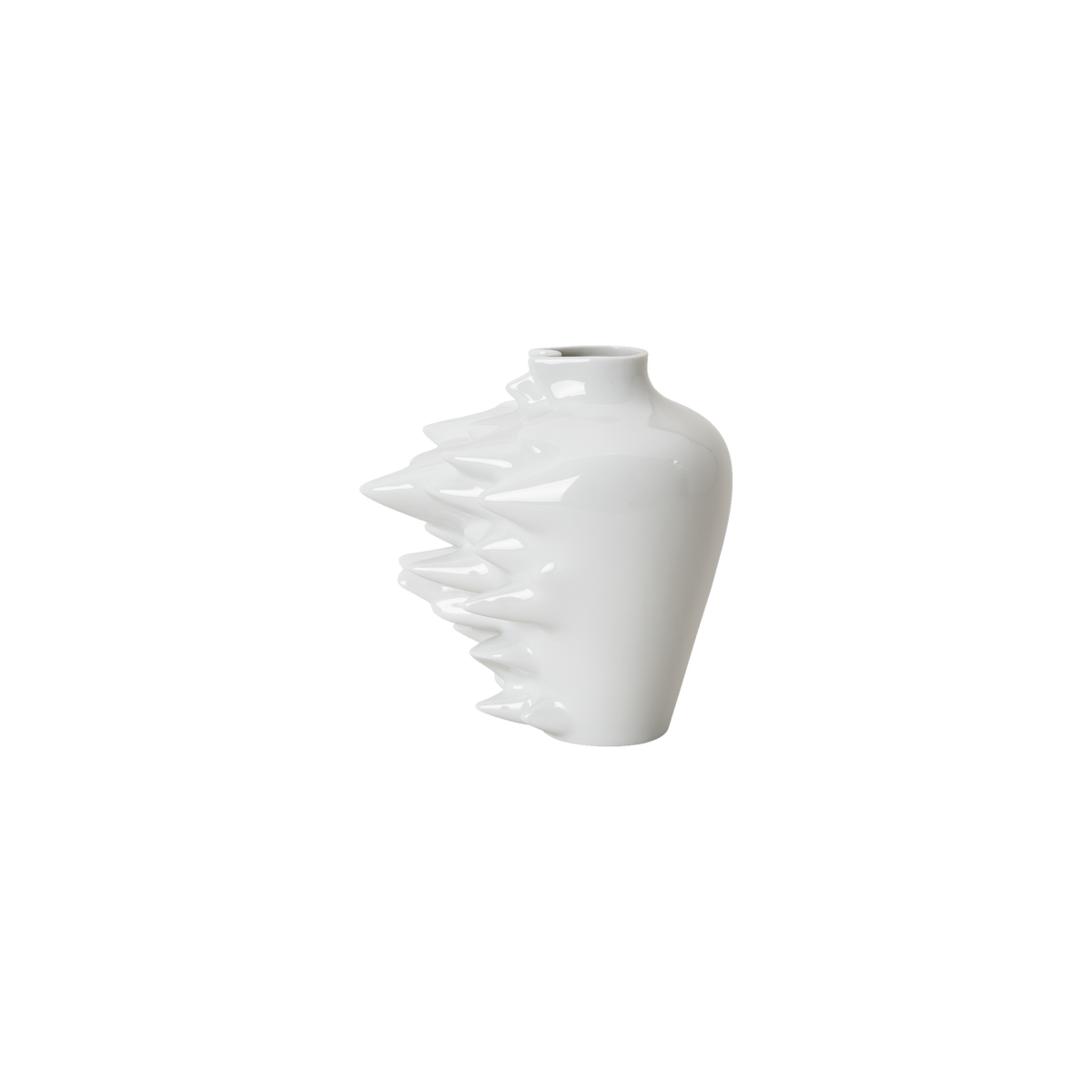 Rosenthal Fast Vase 14 cm Weiss – Ansicht 6