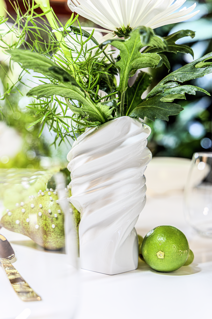 Rosenthal Fast Vase 14 cm Weiss – Ansicht 10