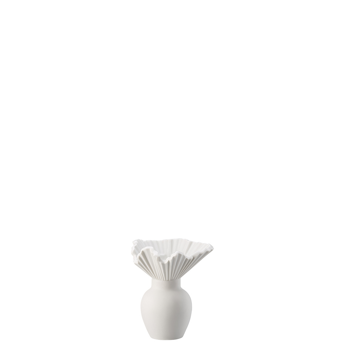 Rosenthal Falda Vase 10 cm Weiss matt – Ansicht 4
