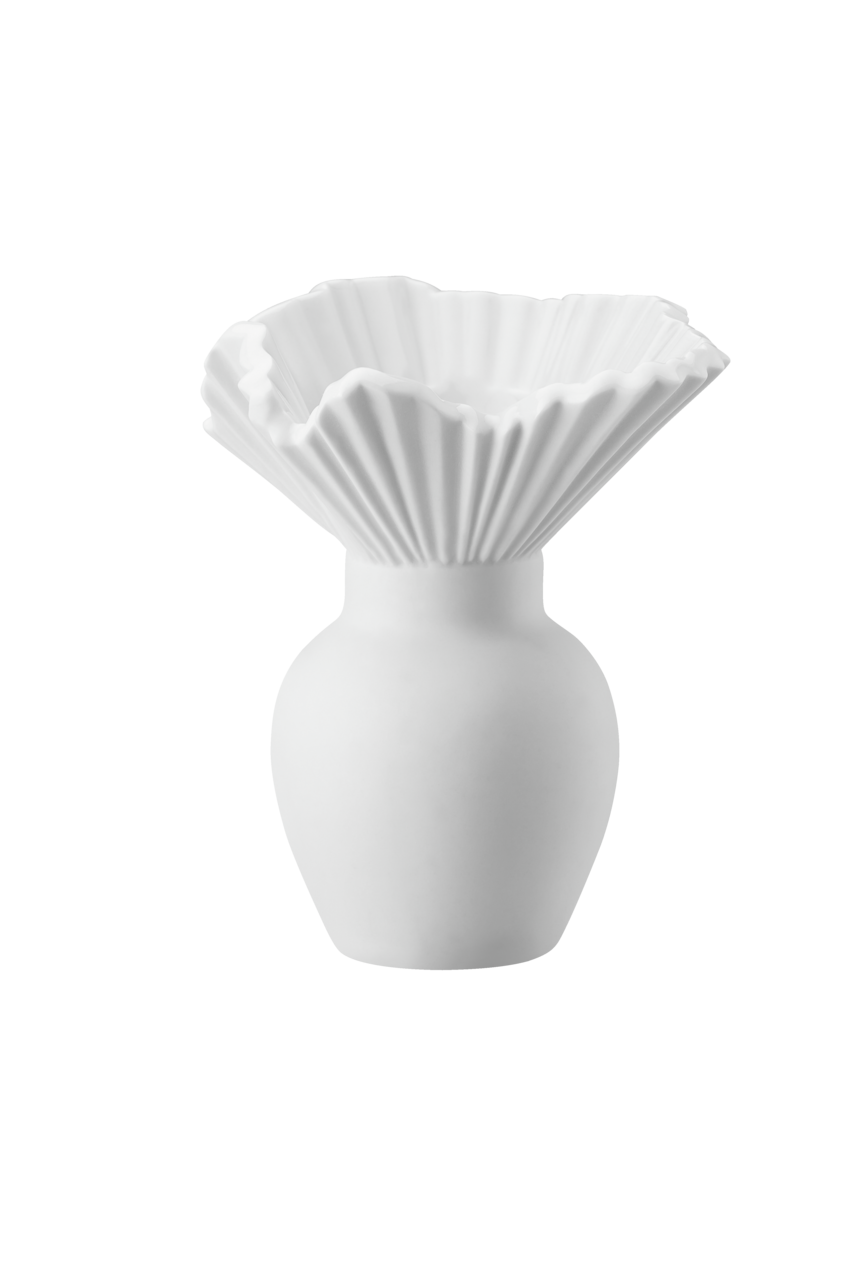 Rosenthal Falda Vase 10 cm Weiss matt – Ansicht 7