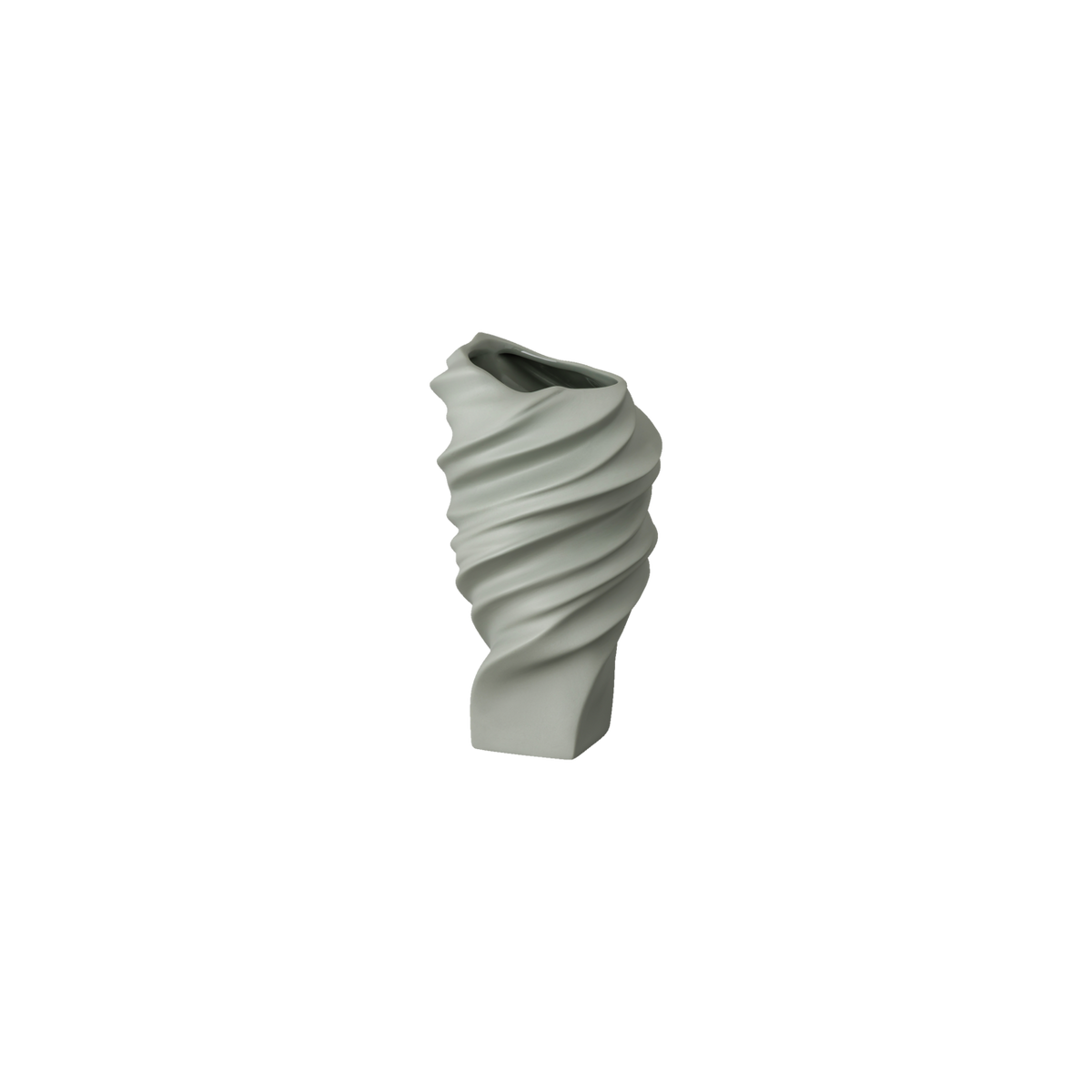 Rosenthal Squall Vase 15 cm Lava Grau