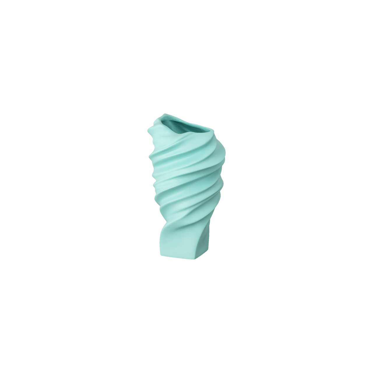Rosenthal Squall Vase 15 cm Mint Grün