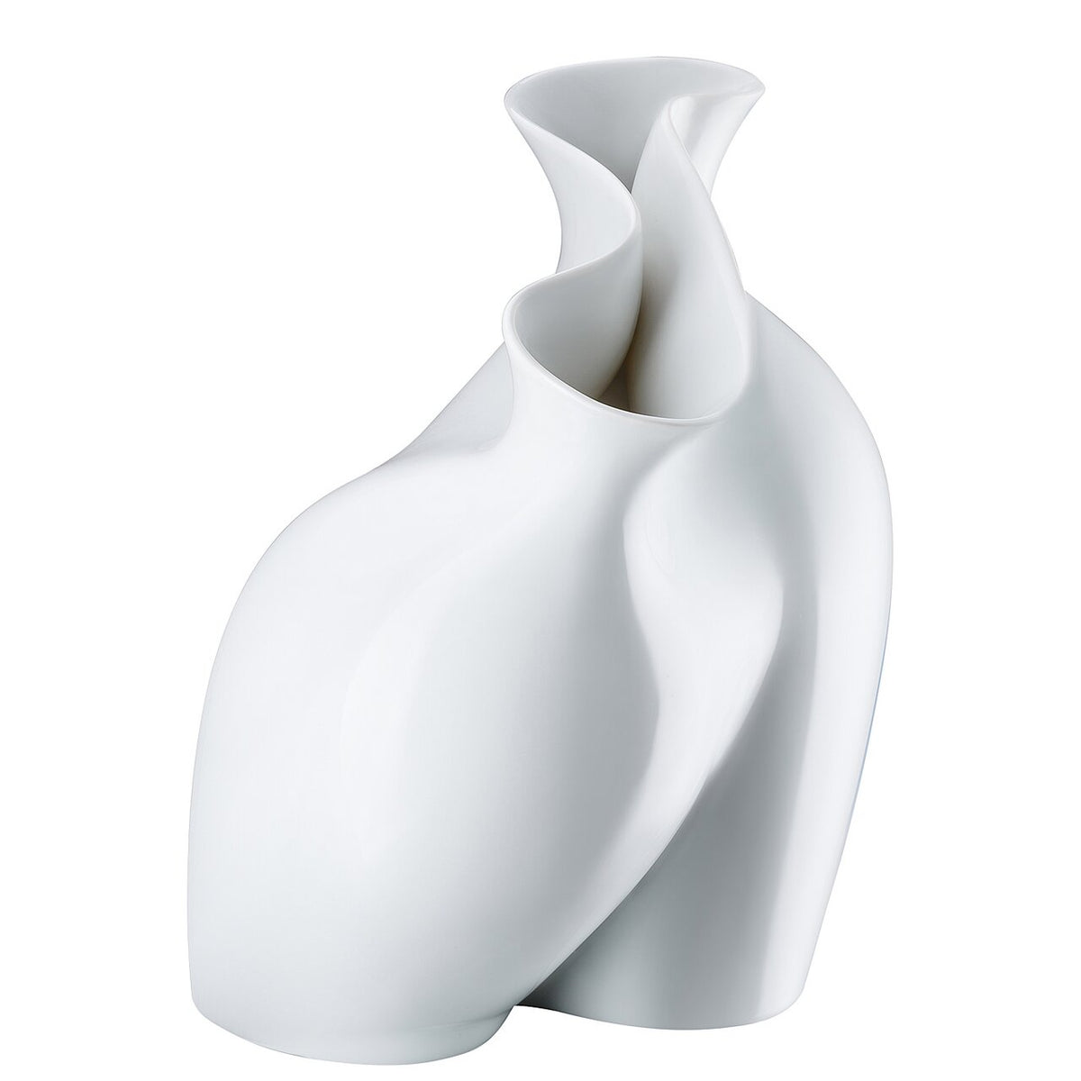 Rosenthal La Chute Vase 26 cm Weiß