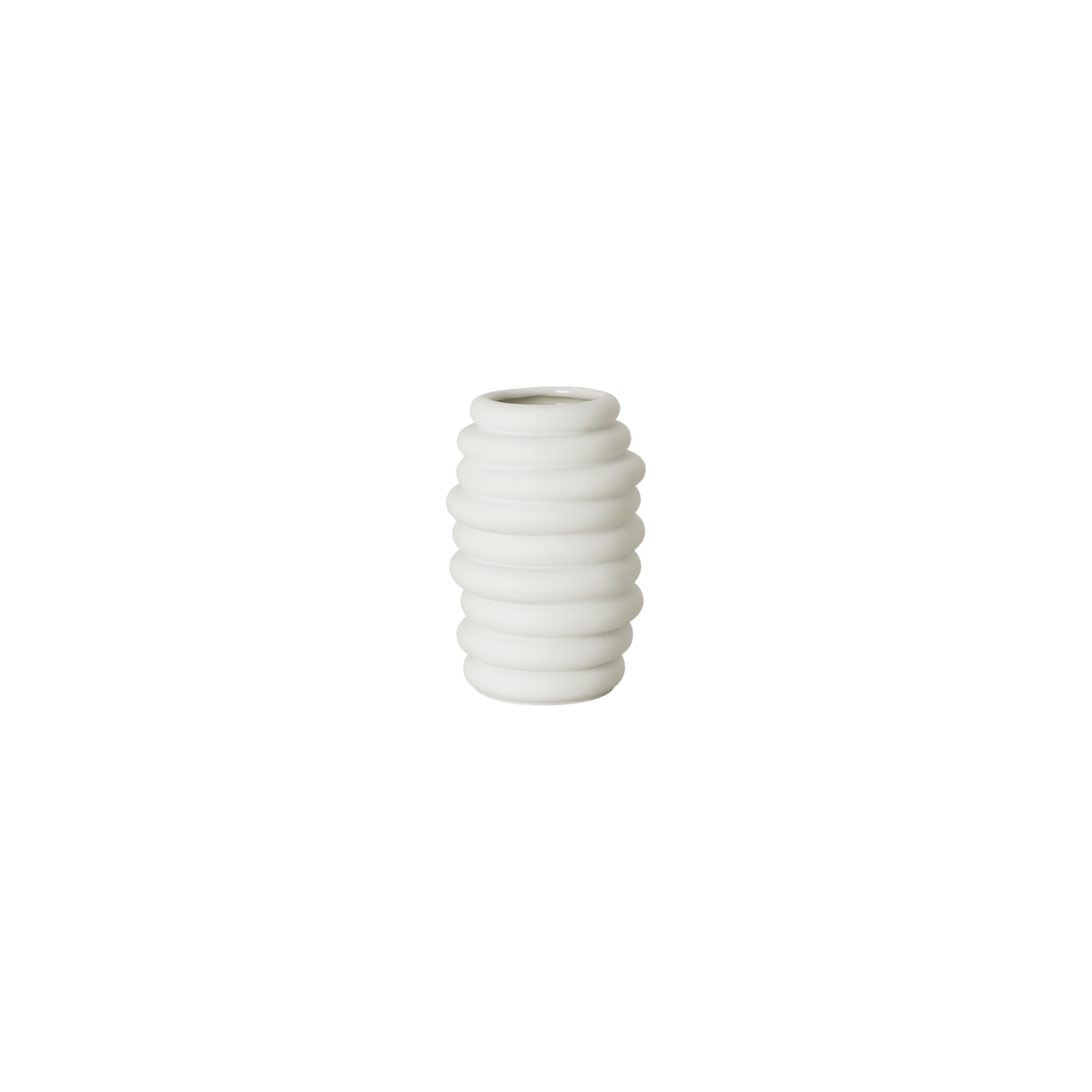 Rosenthal Hop Vase 10 cm Weiss matt