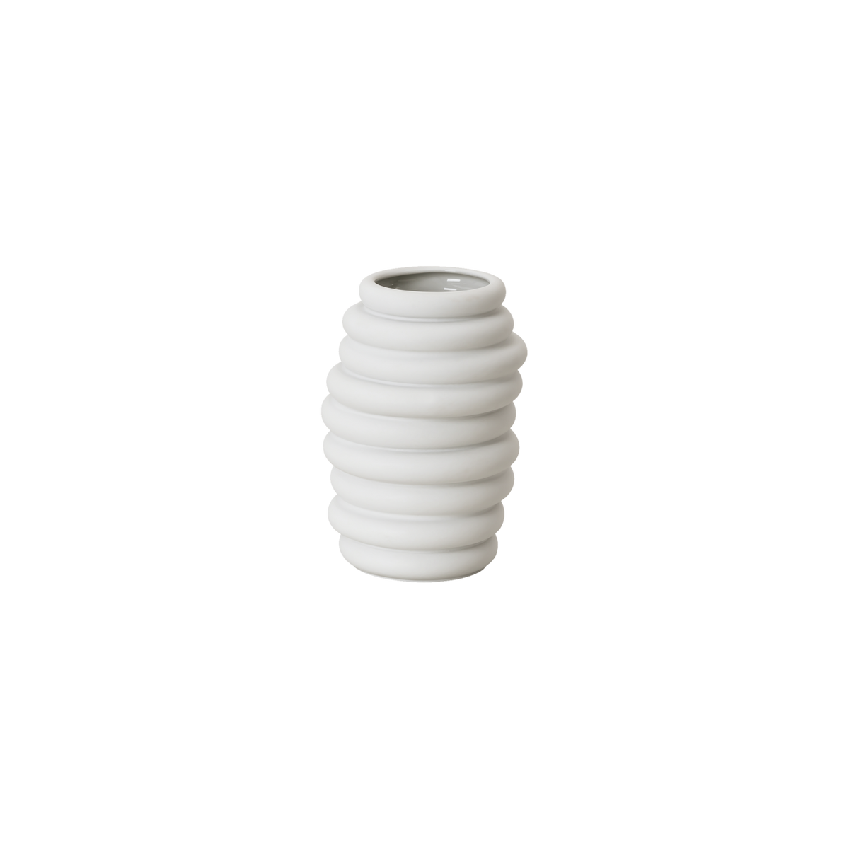 Rosenthal Hop Vase 14 cm Weiss matt Weiss