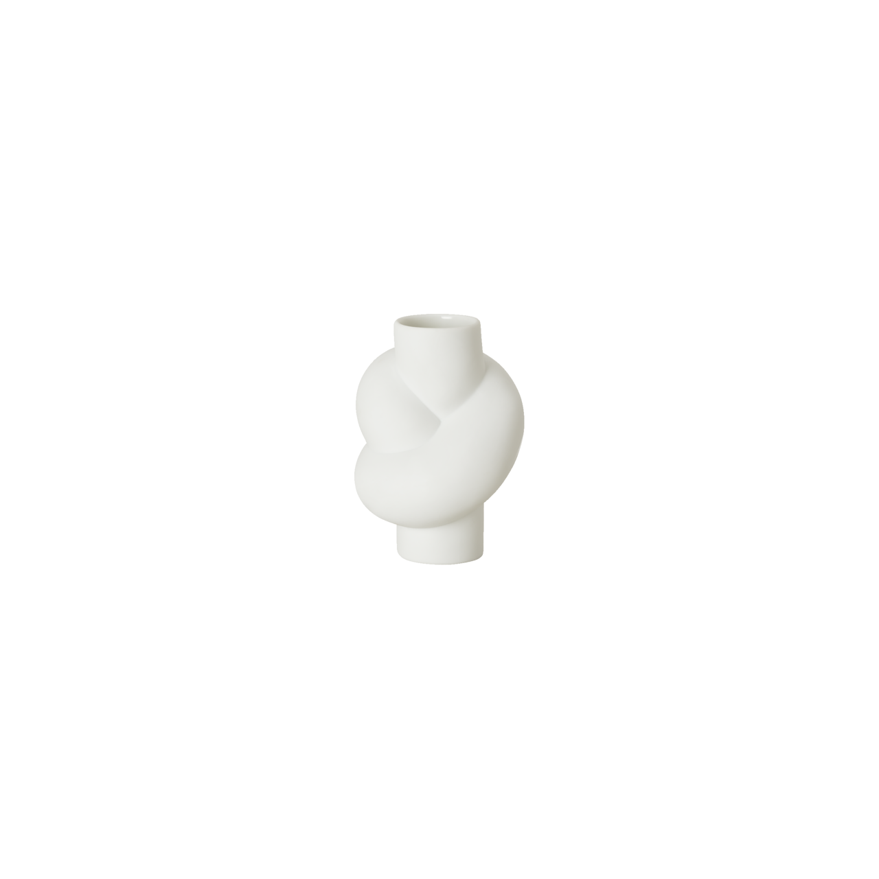 Rosenthal Node Vase 10 cm Weiss matt