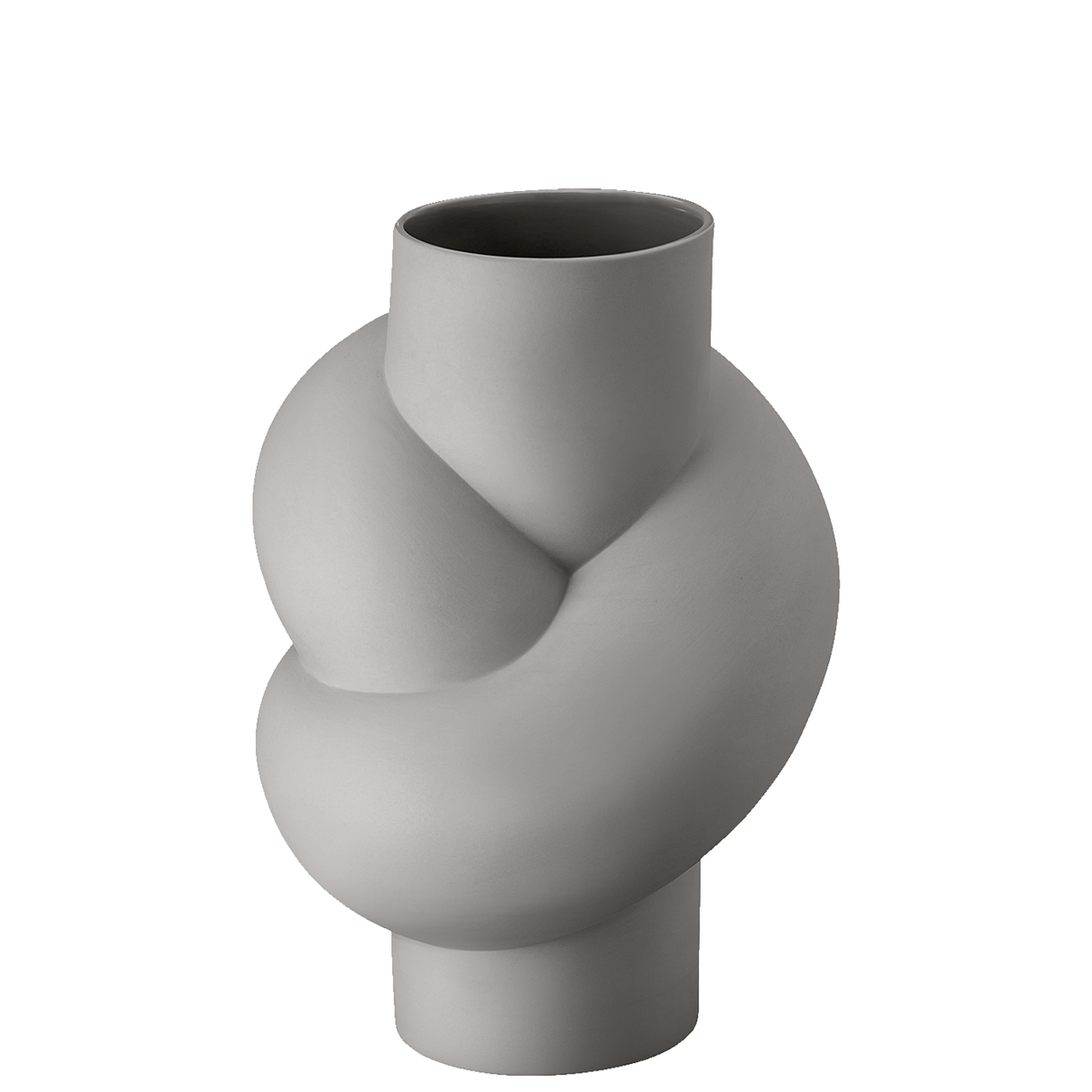 Rosenthal Node Vase 25 cm Lava Grau – Ansicht 3