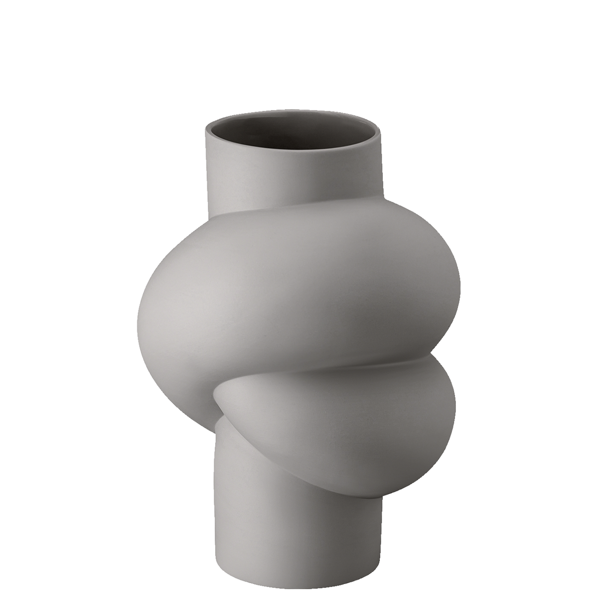 Rosenthal Node Vase 25 cm Lava Grau – Ansicht 9