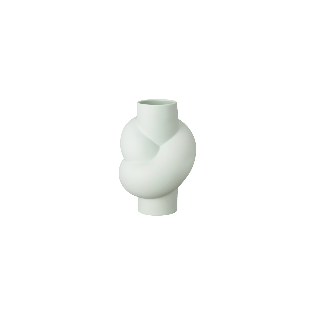 Rosenthal Node Vase 14 cm Sea Salt Grau
