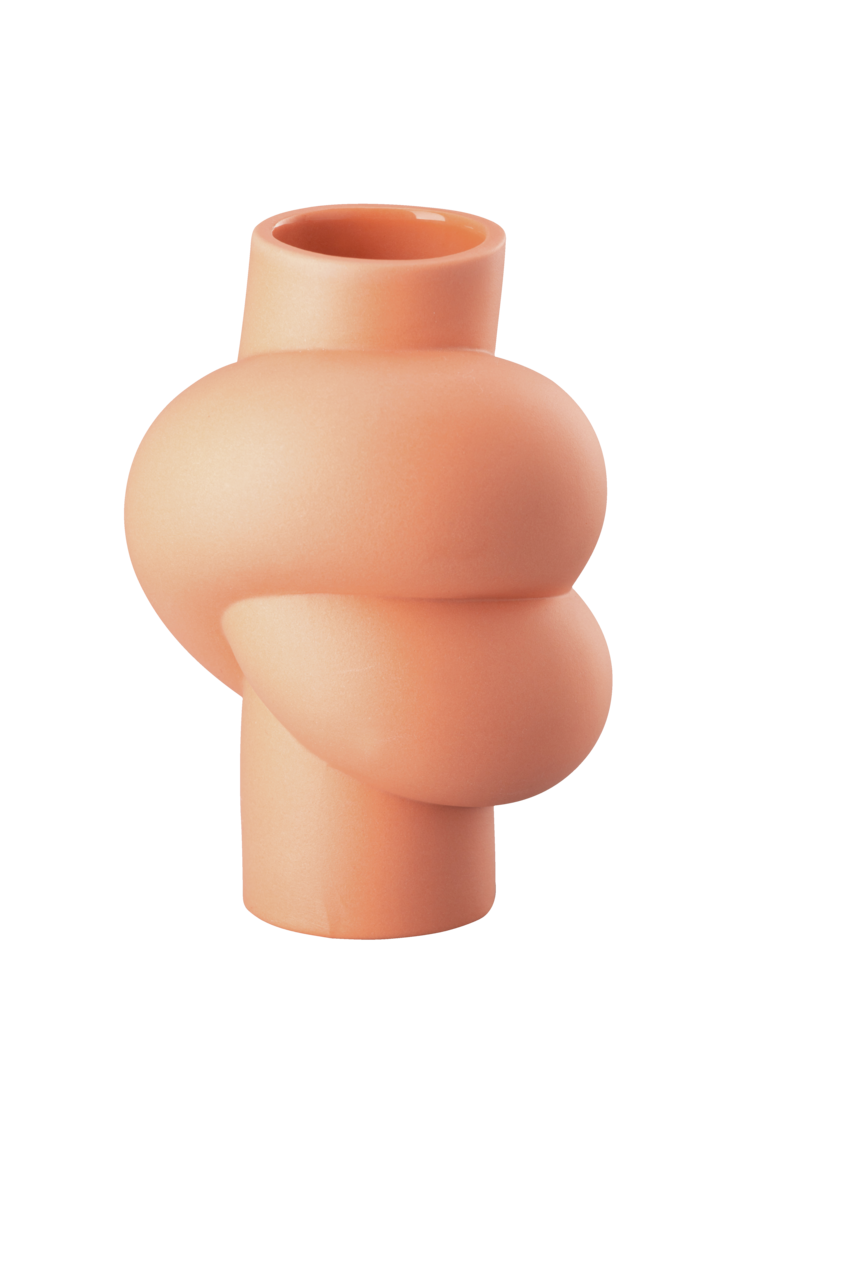 Rosenthal Node Vase 10 cm Coral Rot – Ansicht 5