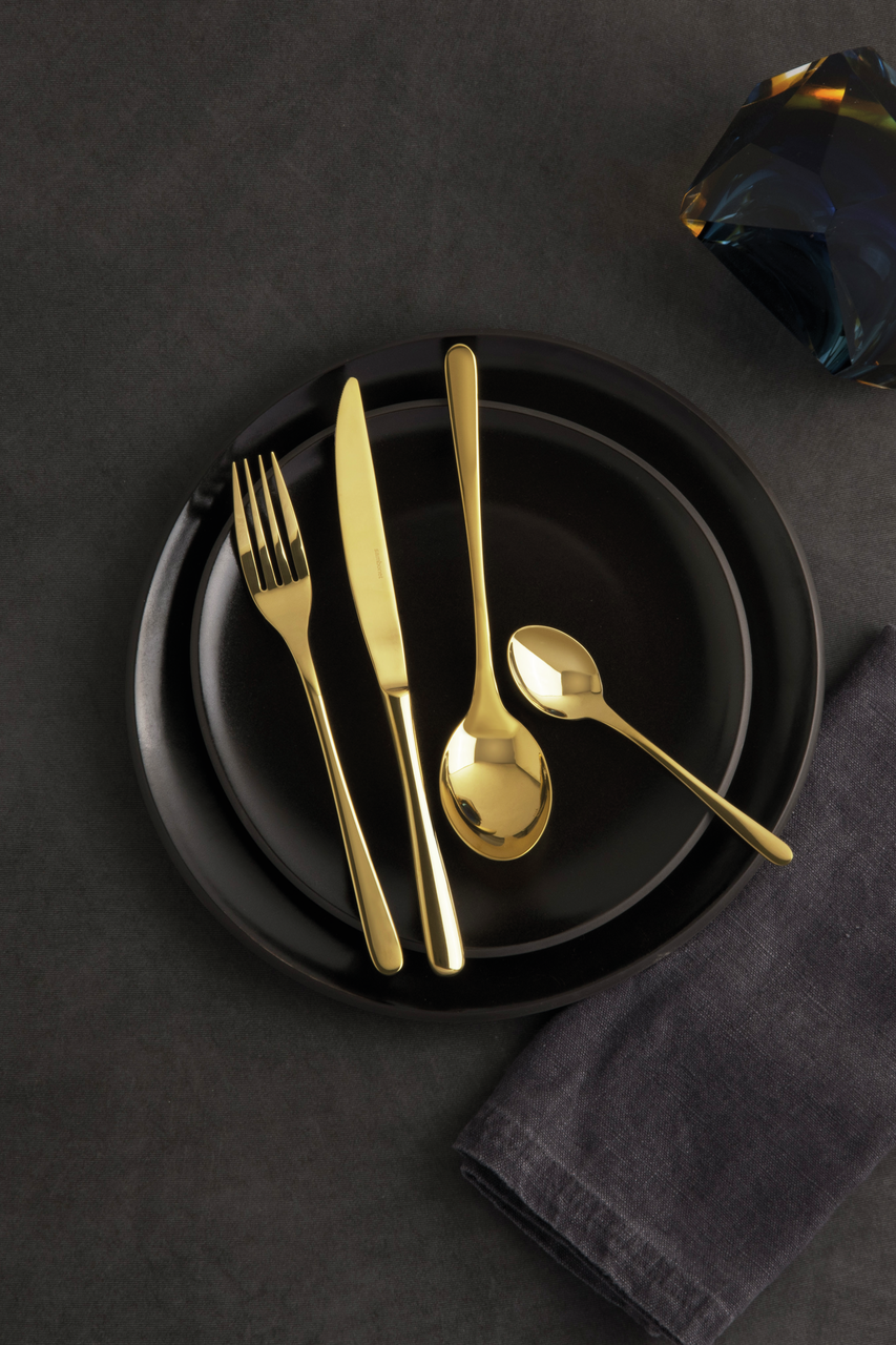 Sambonet Taste Besteckset 24-teilig PVD Gold – Ansicht 2