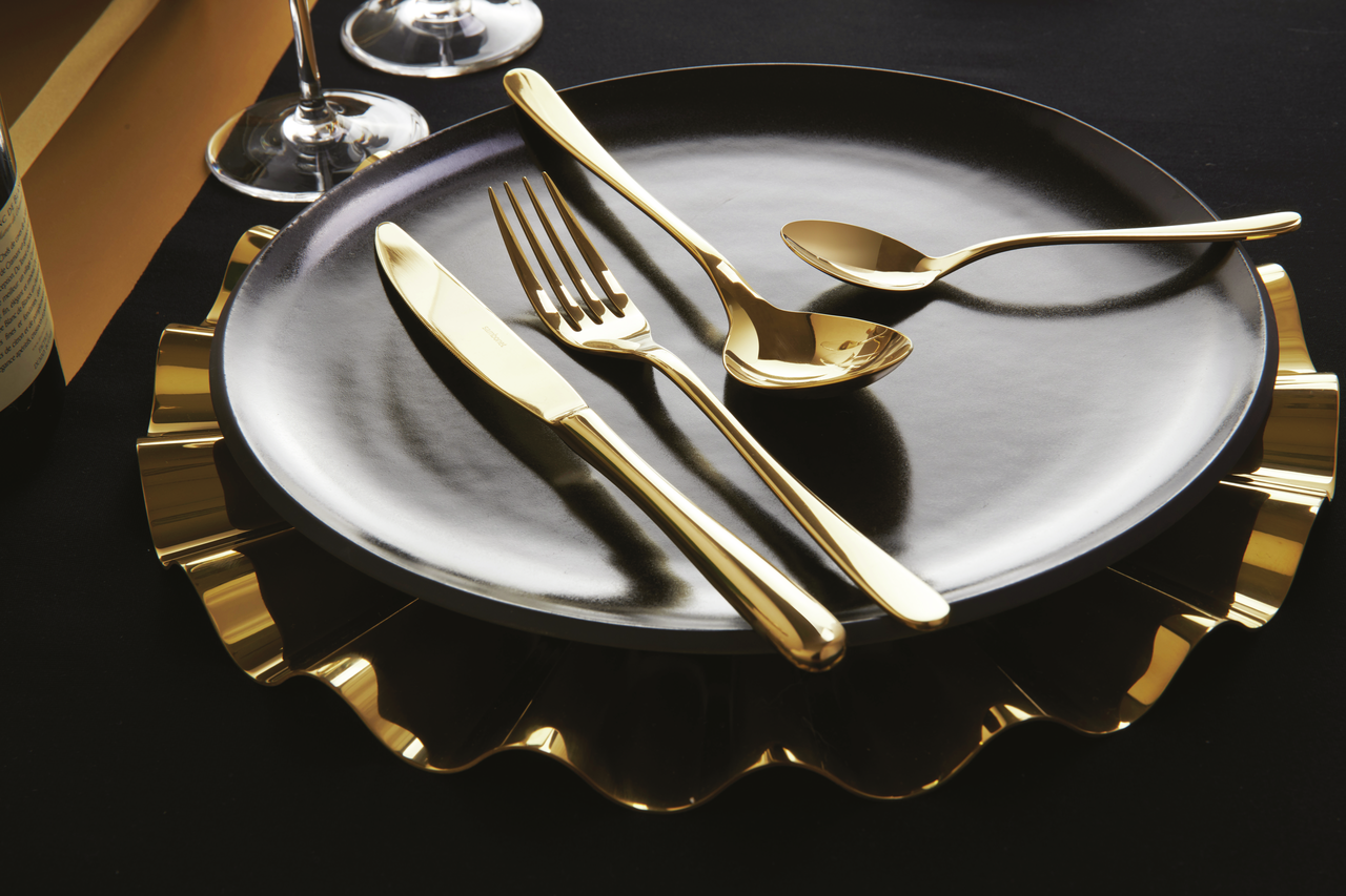 Sambonet Taste Besteckset 24-teilig PVD Gold – Ansicht 3