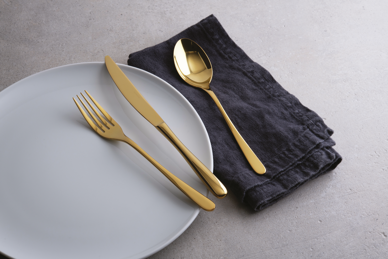 Sambonet Taste Besteckset 24-teilig PVD Gold – Ansicht 4