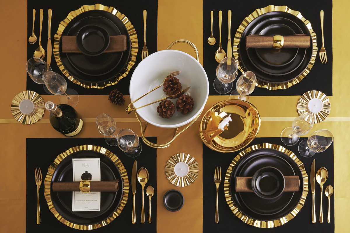 Sambonet Taste Besteckset 24-teilig PVD Gold – Ansicht 8