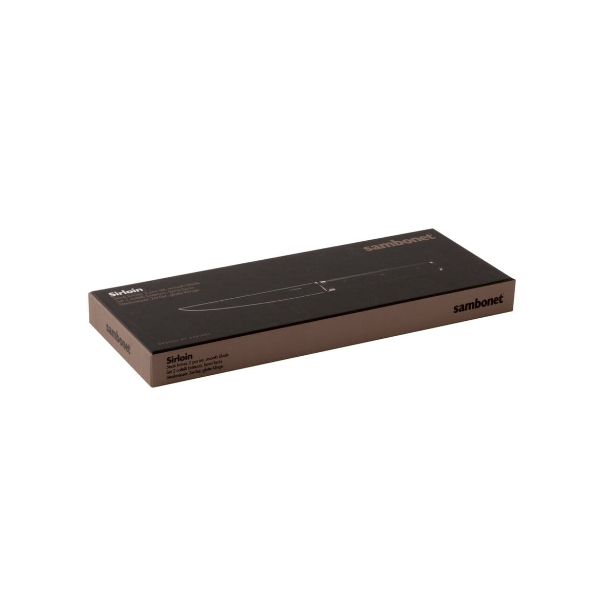 Sambonet Sirloin Steakmesser 2er-Set Ahornholz – Ansicht 4