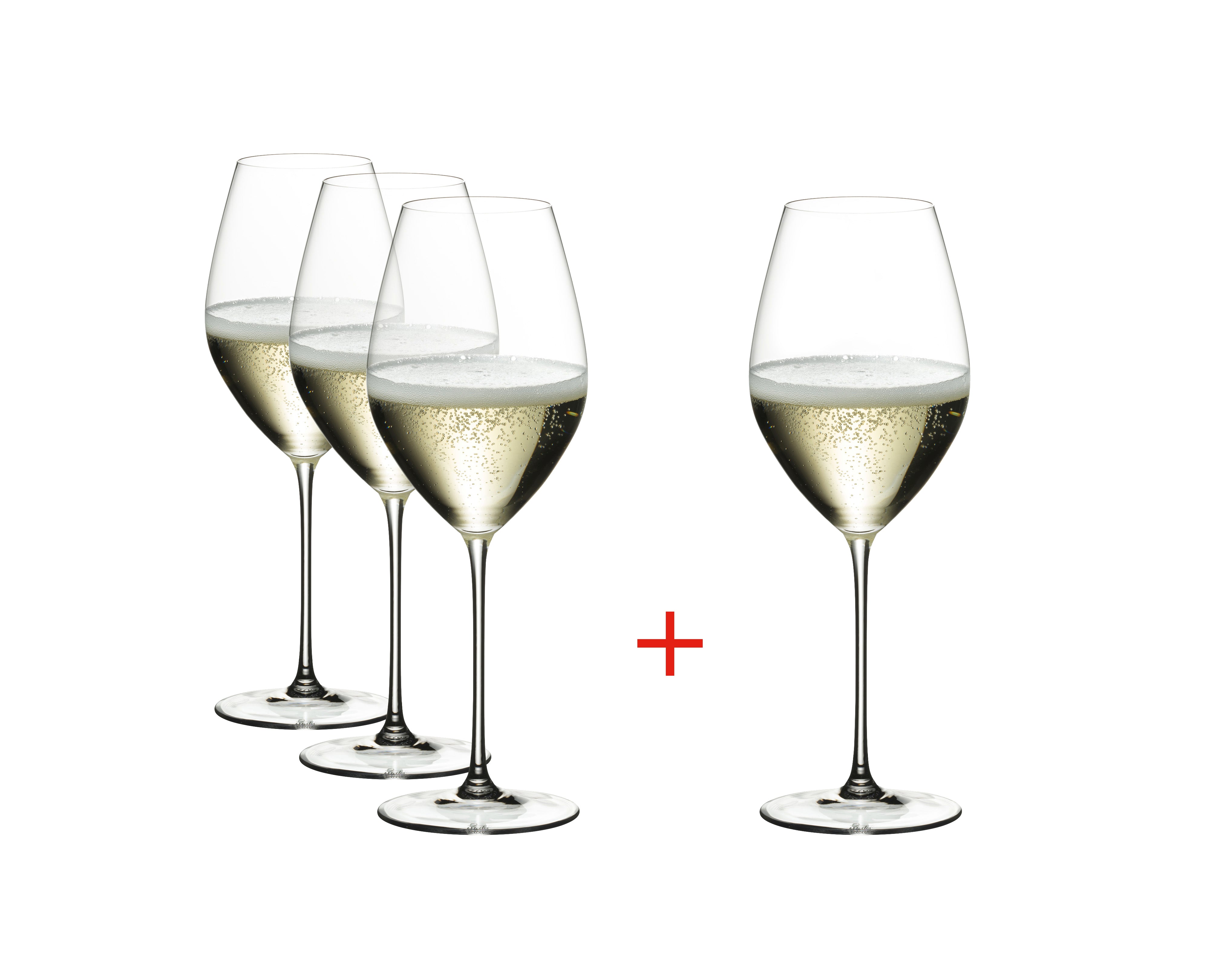 Riedel Veritas Champagner Weinglas 4er-Set