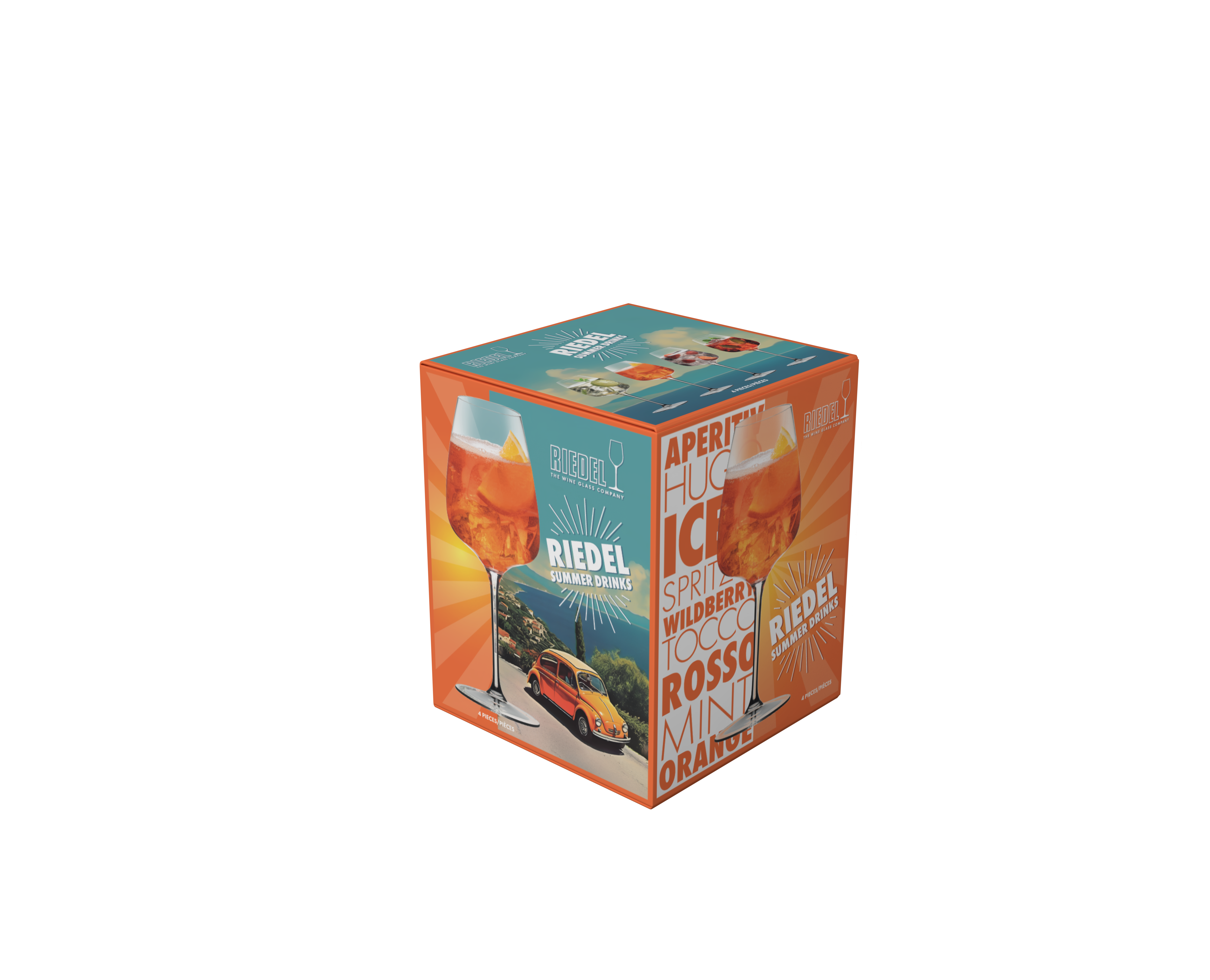 RIEDEL Mixing Sets Summer Drinks/ Aperitivo Set 4er Set