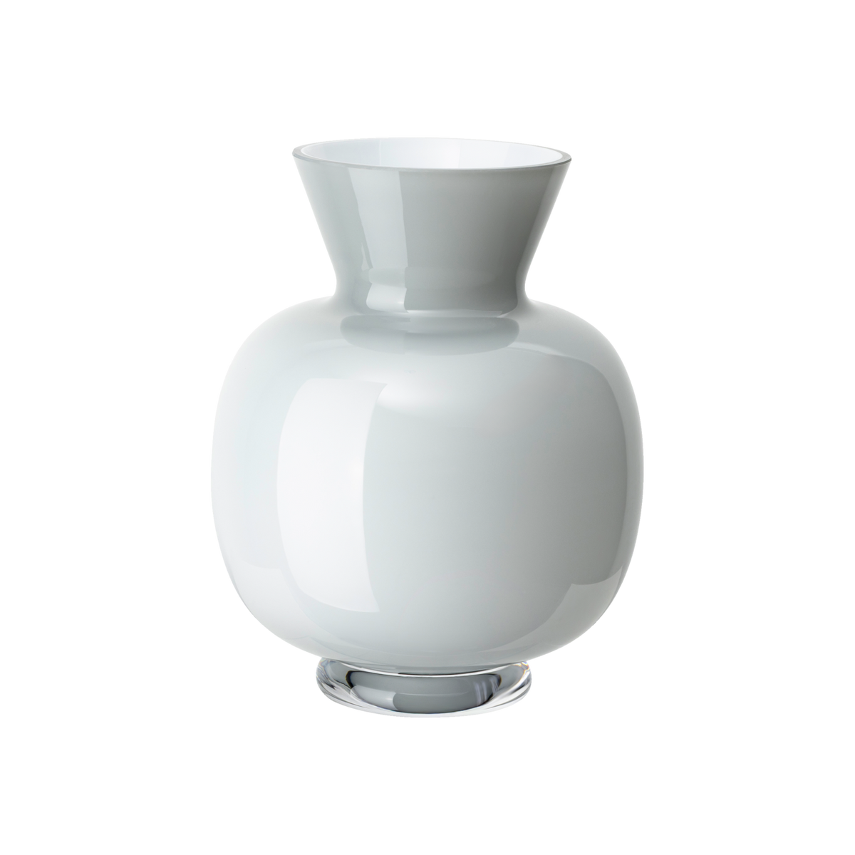 Rosenthal Anna Vase 24 cm Lightgrey - Glass Grau – Ansicht 3