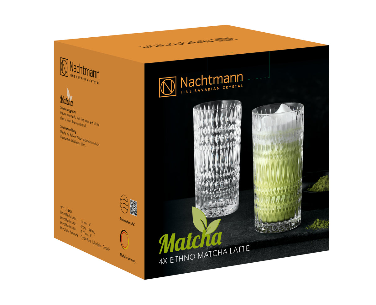 Nachtmann Ethno Matcha Latte Gläser 4er-Set 107113