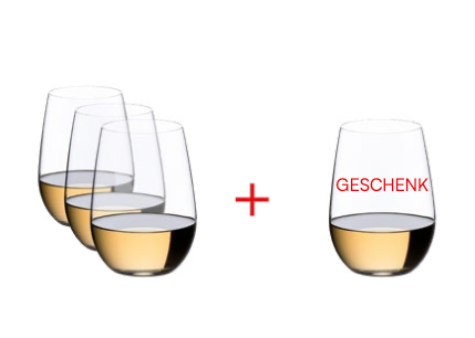 RIEDEL O Wine Tumbler Riesling 4er Set