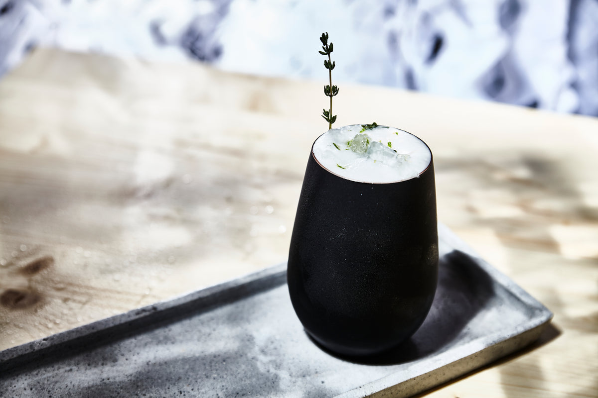 Stölzle Lausitz Elements Multifunktionsbecher Schwarz-Silber 6er-Set – Ansicht 10
