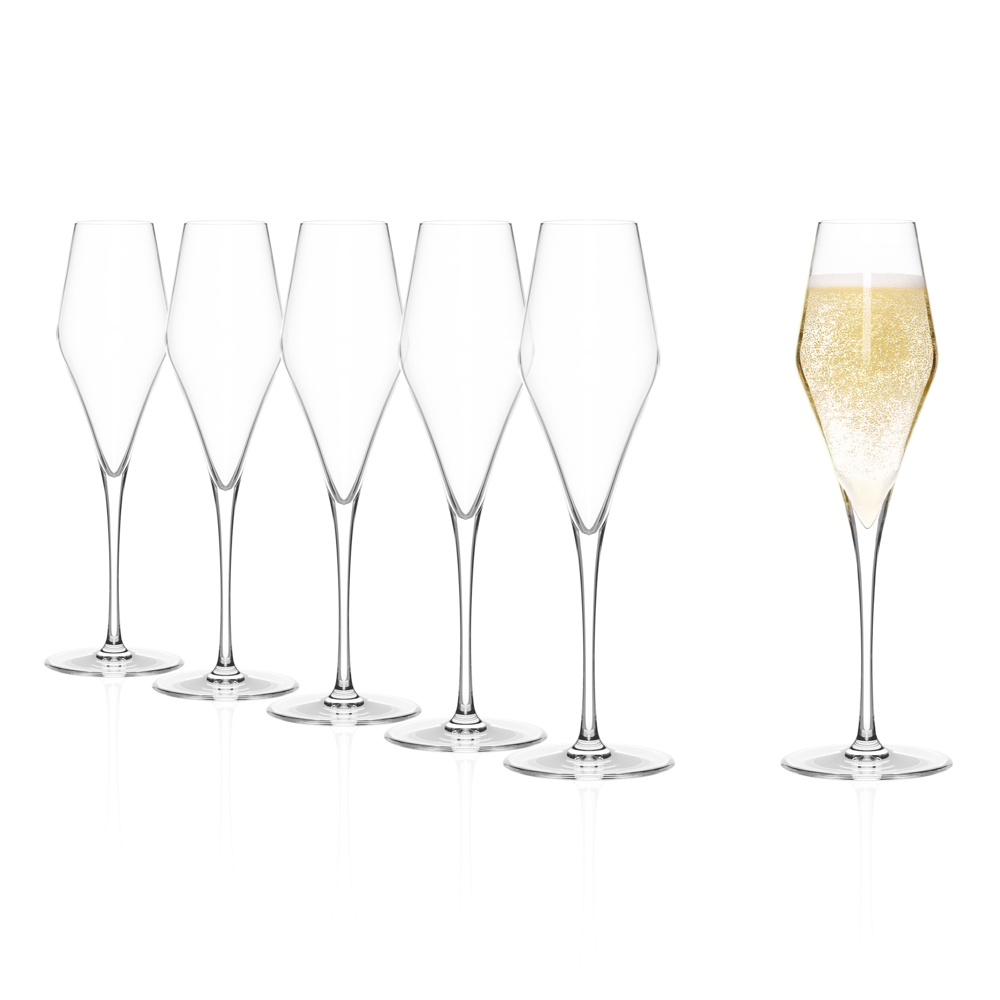 Stölzle Lausitz Q1 Champagnerkelch 6er-Set