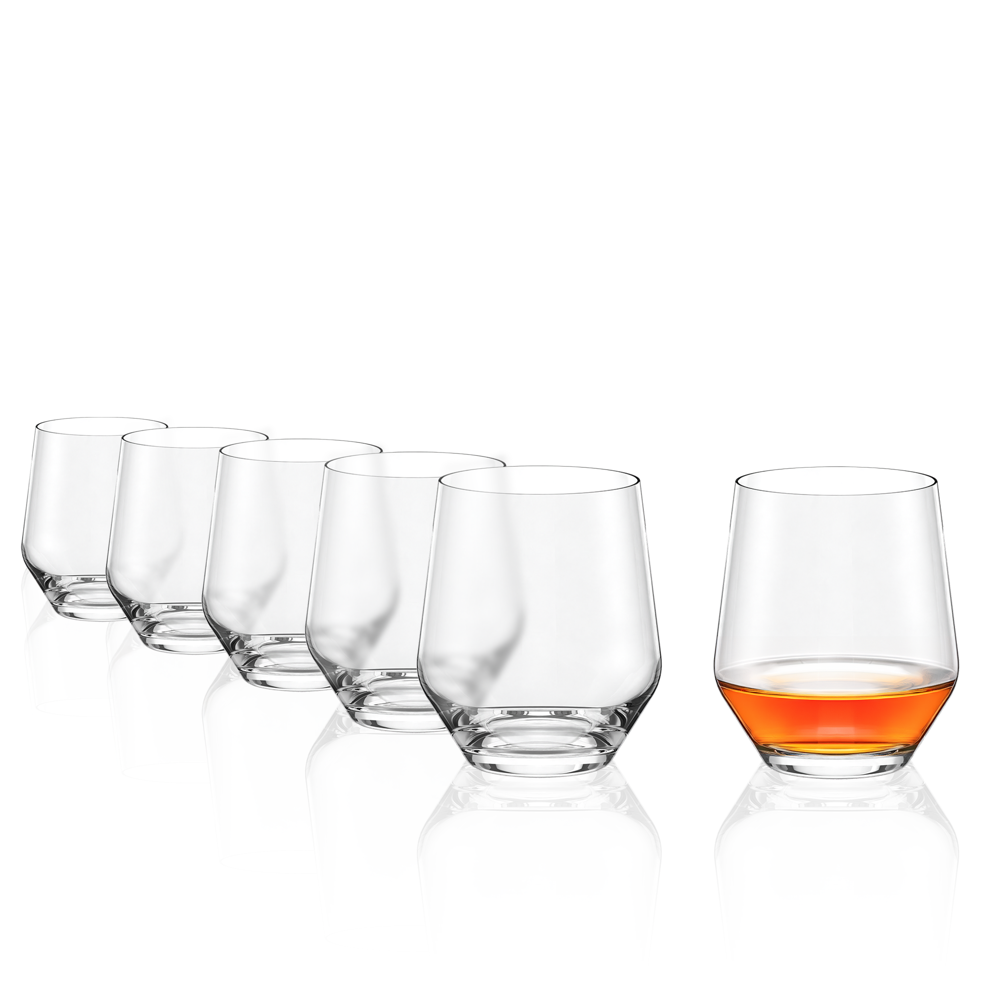 Stölzle Lausitz Quatrophil Whisky OF Tumbler 6er-Set