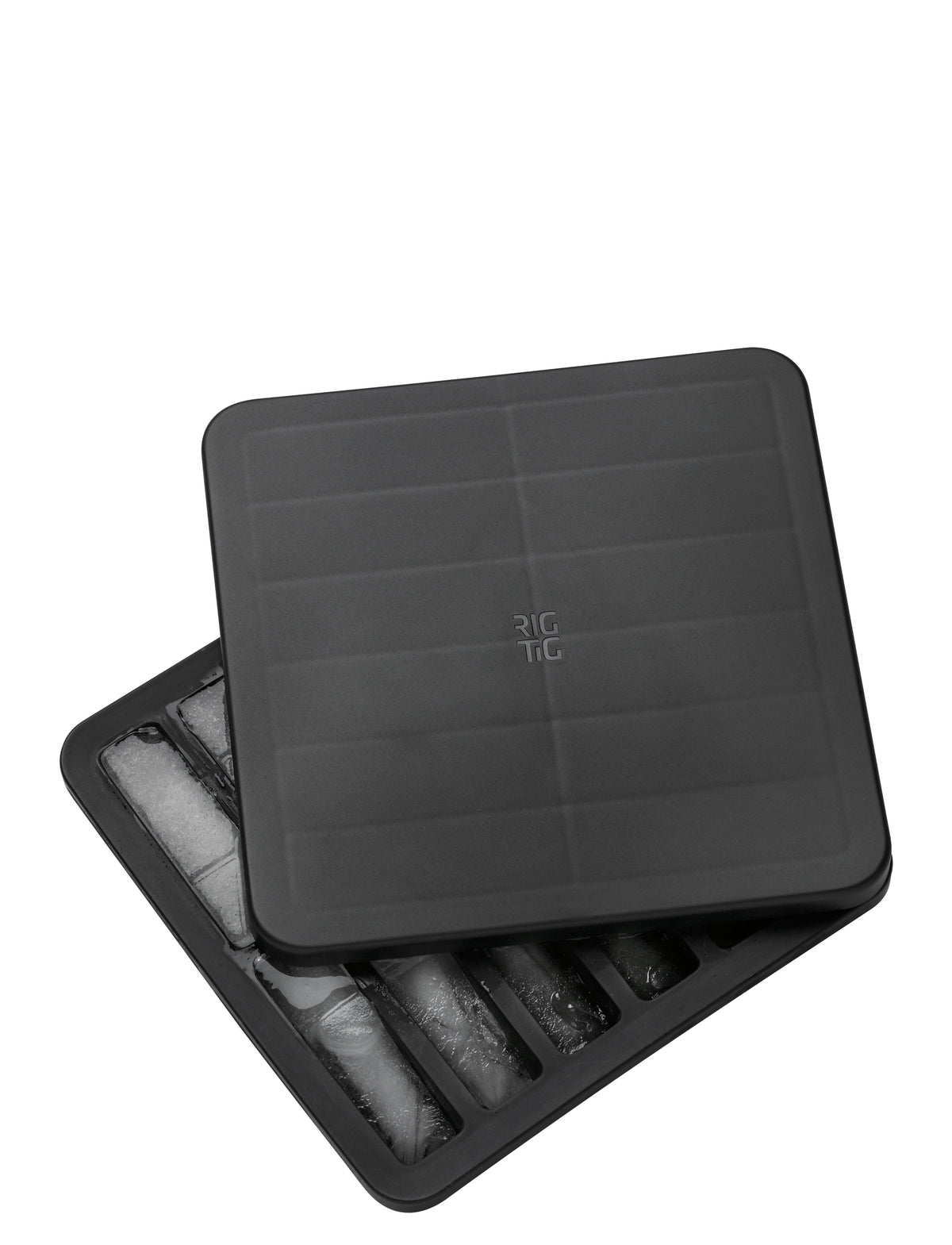 RIG-TIG FREEZE-IT Eiswürfelbox mit Deckel H 2.5 cm black – Bild 1