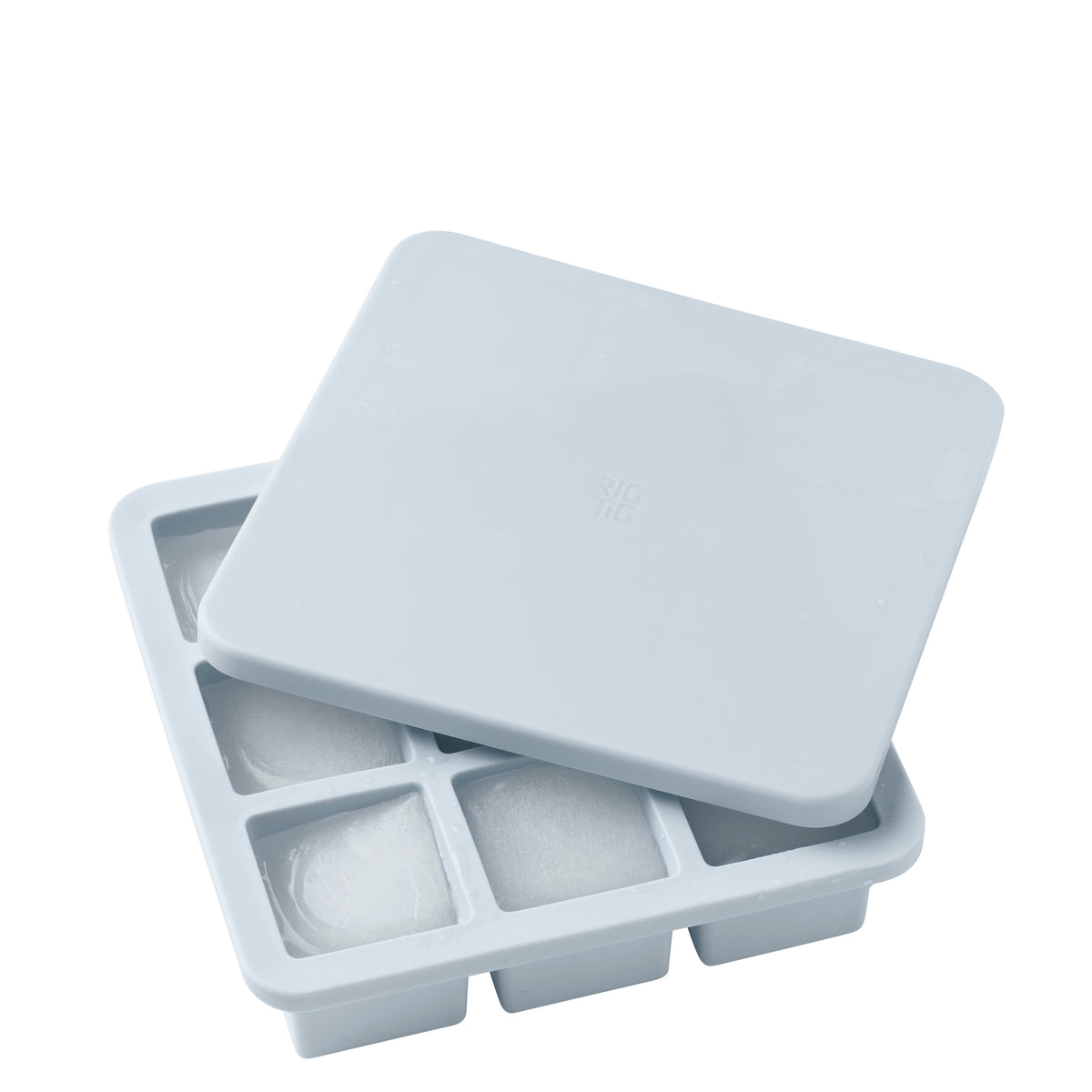 RIG-TIG FREEZE-IT Eiswürfelbox mit Deckel H 5 cm light blue
