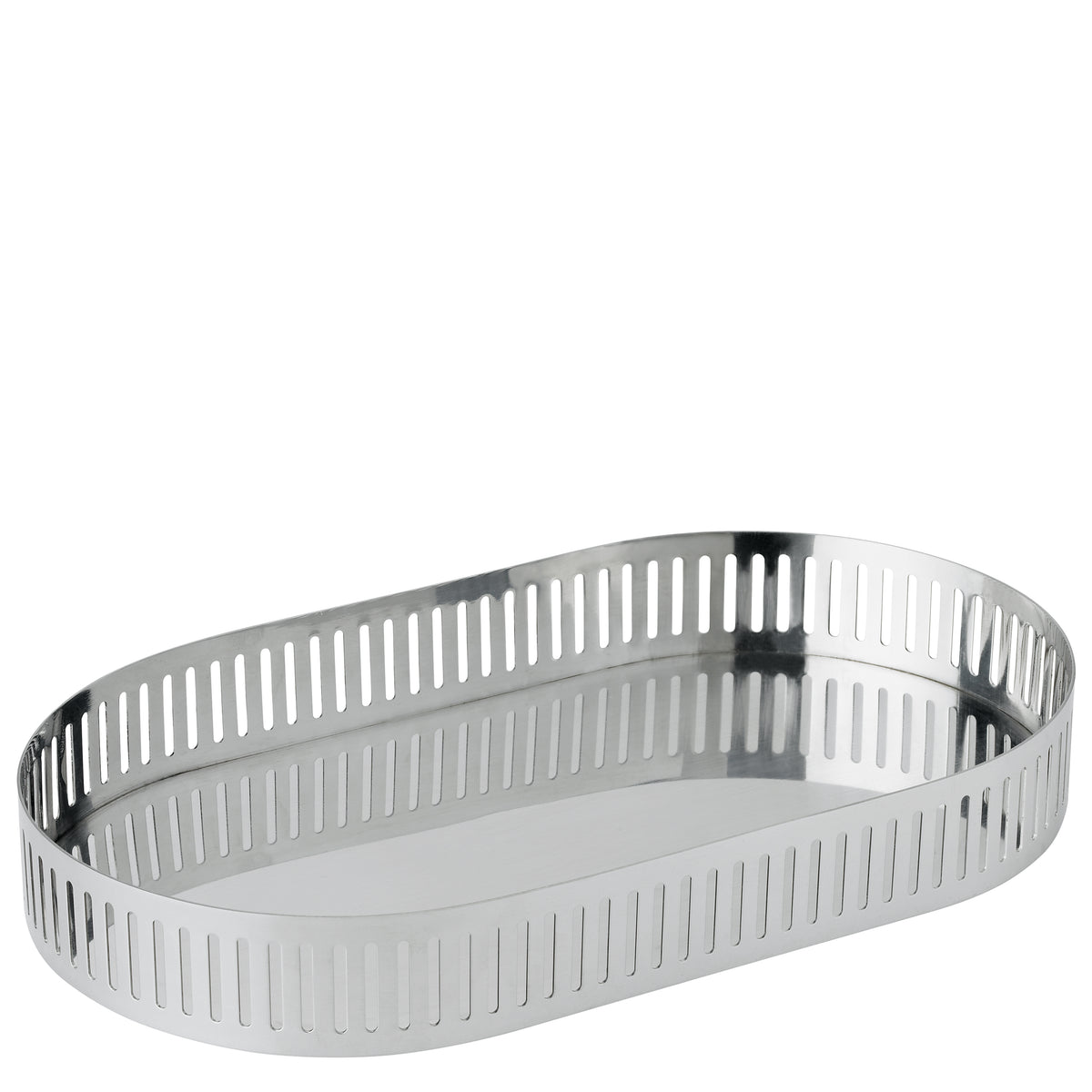 Stelton Orlo Serviertablett H 4 cm steel – Bild 1