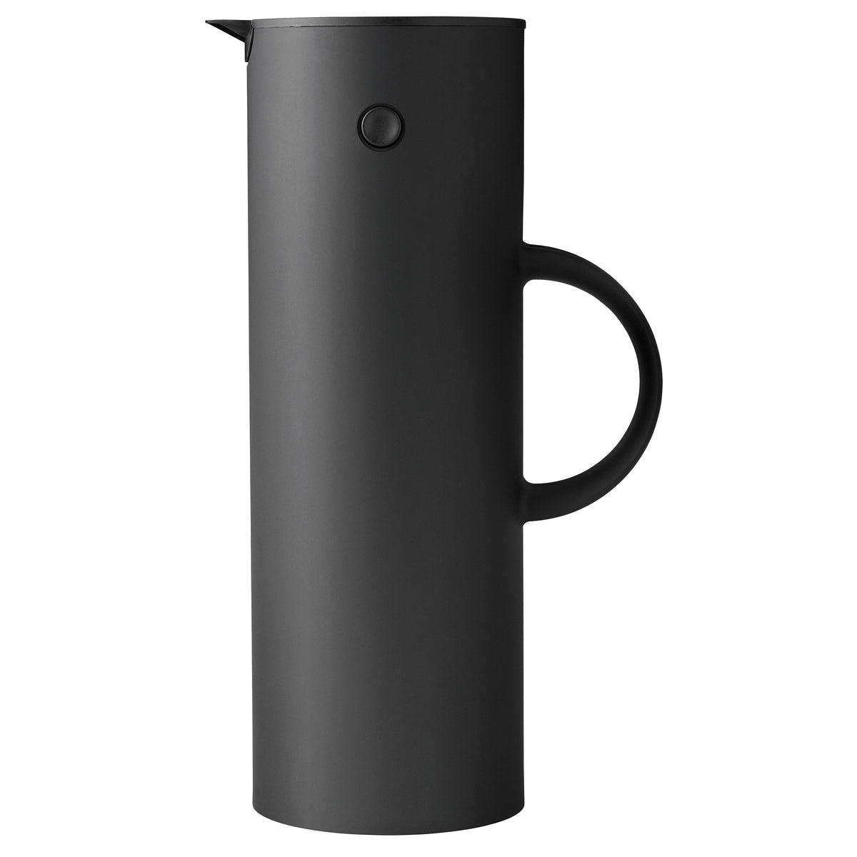 Stelton EM77 Isolierkanne 1 l. soft black – Bild 1