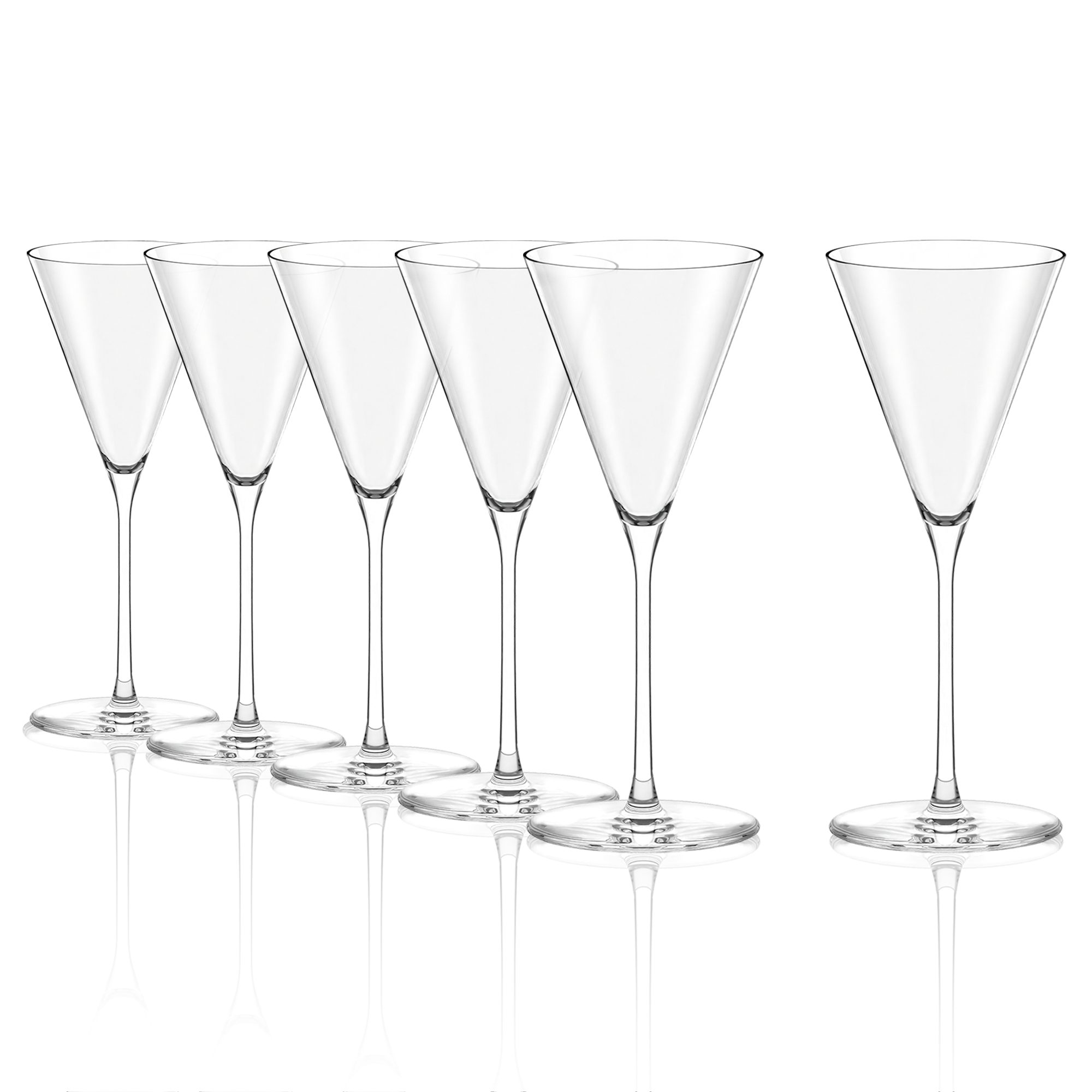 Stölzle Lausitz Kyoto Bar Cocktailspitz 6er-Set – leer