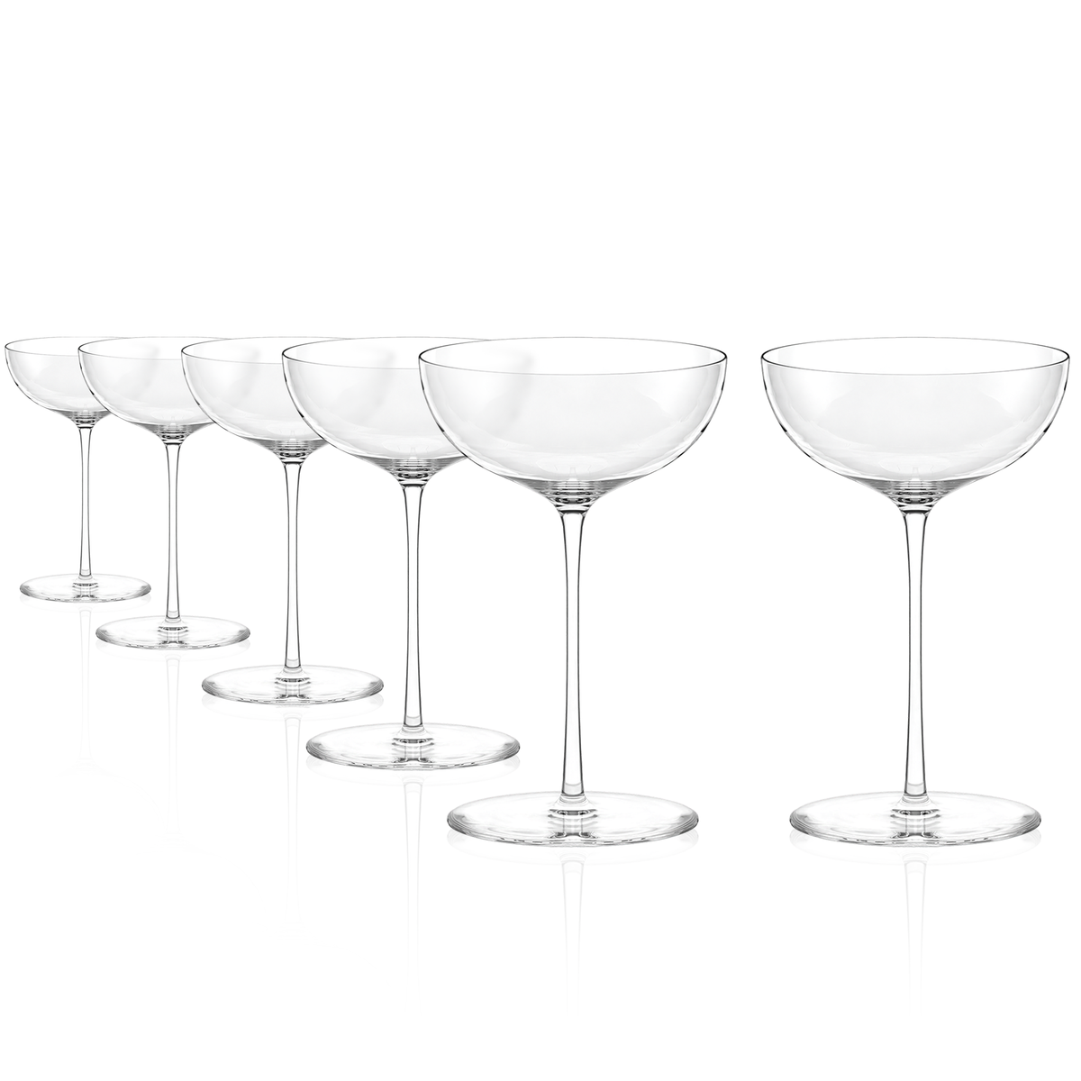 Stölzle Lausitz Kyoto Bar Cocktailschale 6er-Set – leer