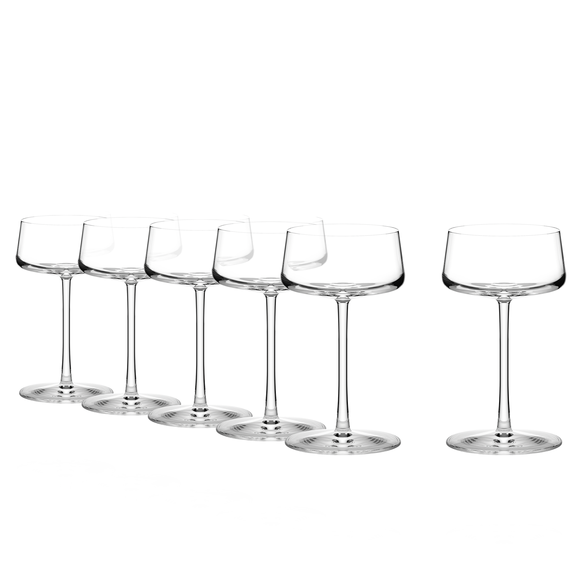 Stölzle Lausitz Power Champagnerschale 6er-Set – leer