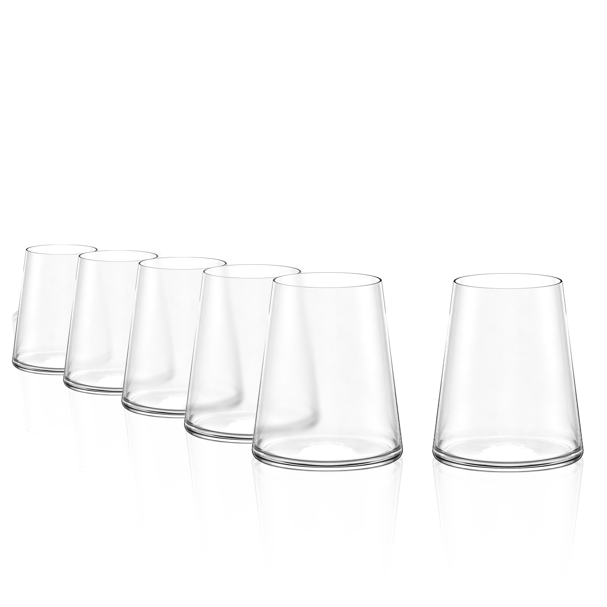 Stölzle Lausitz Power Weissweinbecher 6er-Set – leer