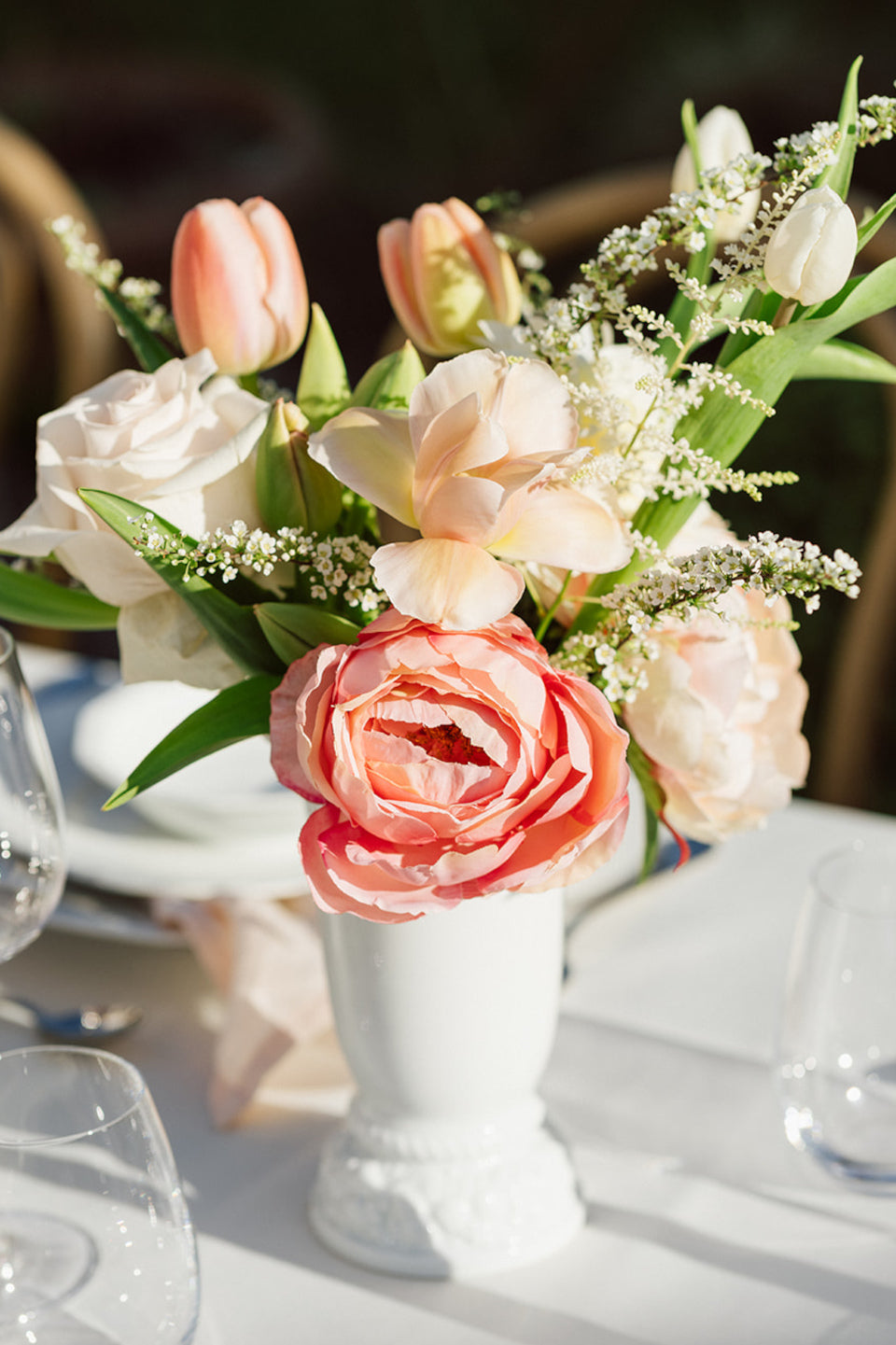 Rosenthal Maria Weiß Vase – Lifestyle