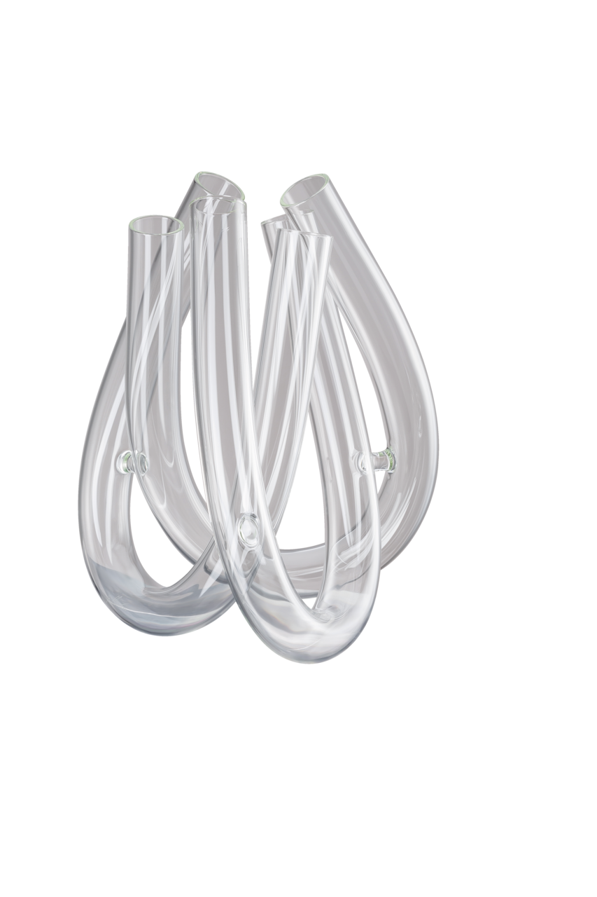 Rosenthal Triu Vase 22 cm Klar – Freisteller